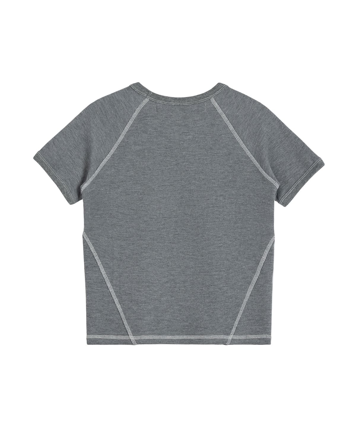 레스트앤레크레이션(REST&RECREATION) WAFFLE RAGLAN T-SHIRT - GREY