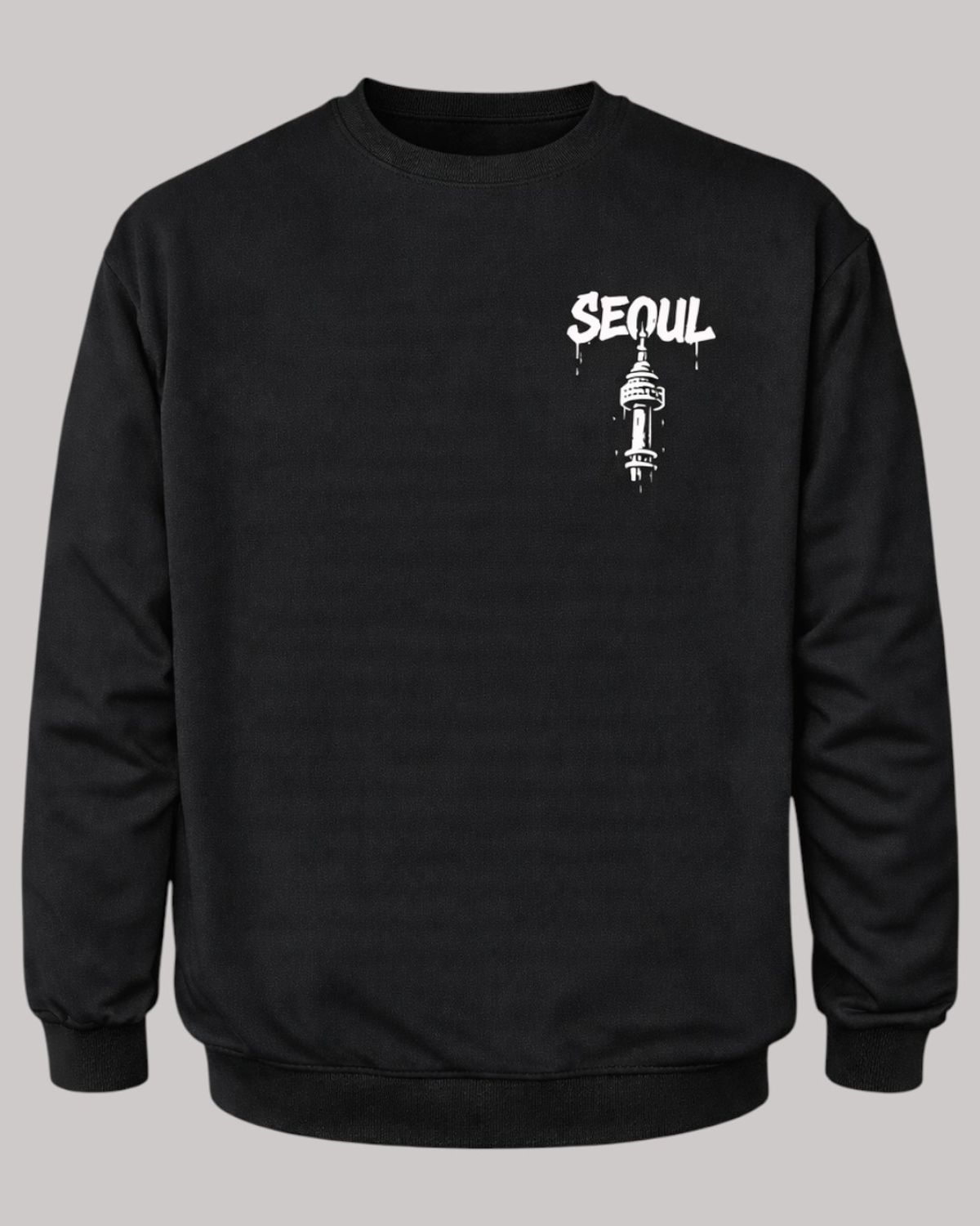 지블랙(ZBLACK) 글로벌 시티 씨리즈 맨투맨 SEOUL