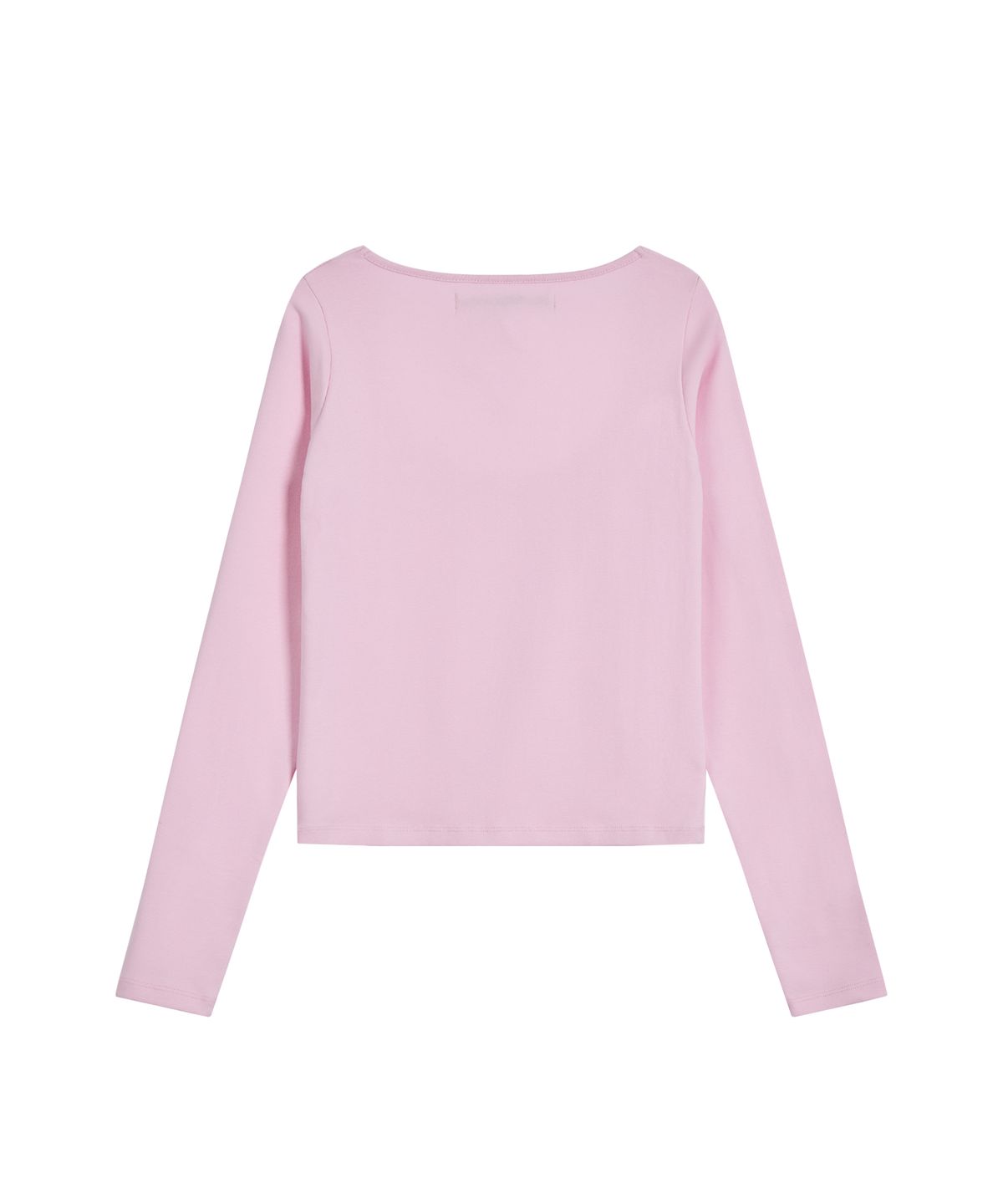 레스트앤레크레이션(REST&RECREATION) TIE LONG SLEEVE TOP - PINK