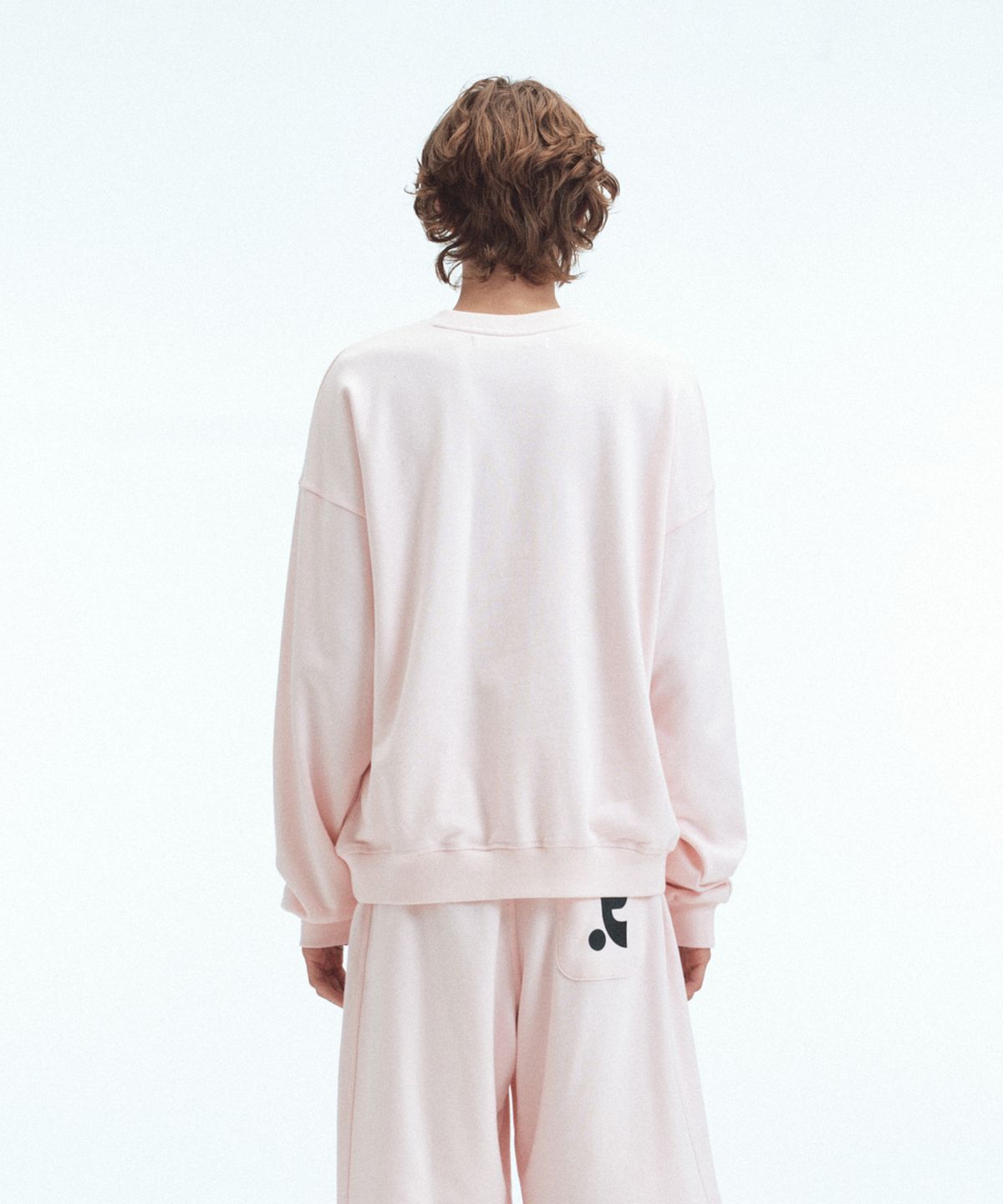 레스트앤레크레이션(REST&RECREATION) OVERSIZED LOGO SWEATSHIRT - PINK