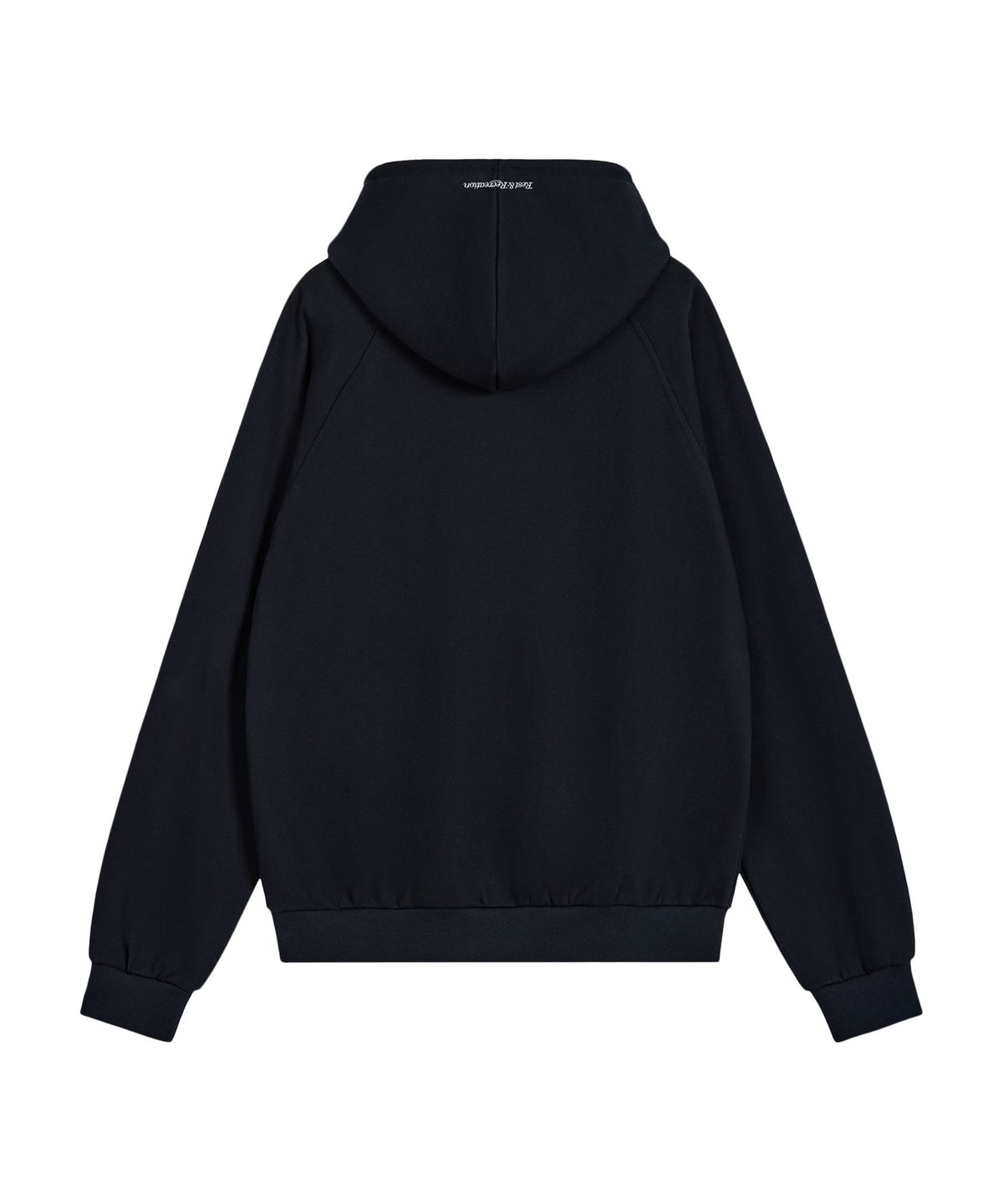 레스트앤레크레이션(REST&RECREATION) OVERSIZED RAGLAN HOODIE - NAVY