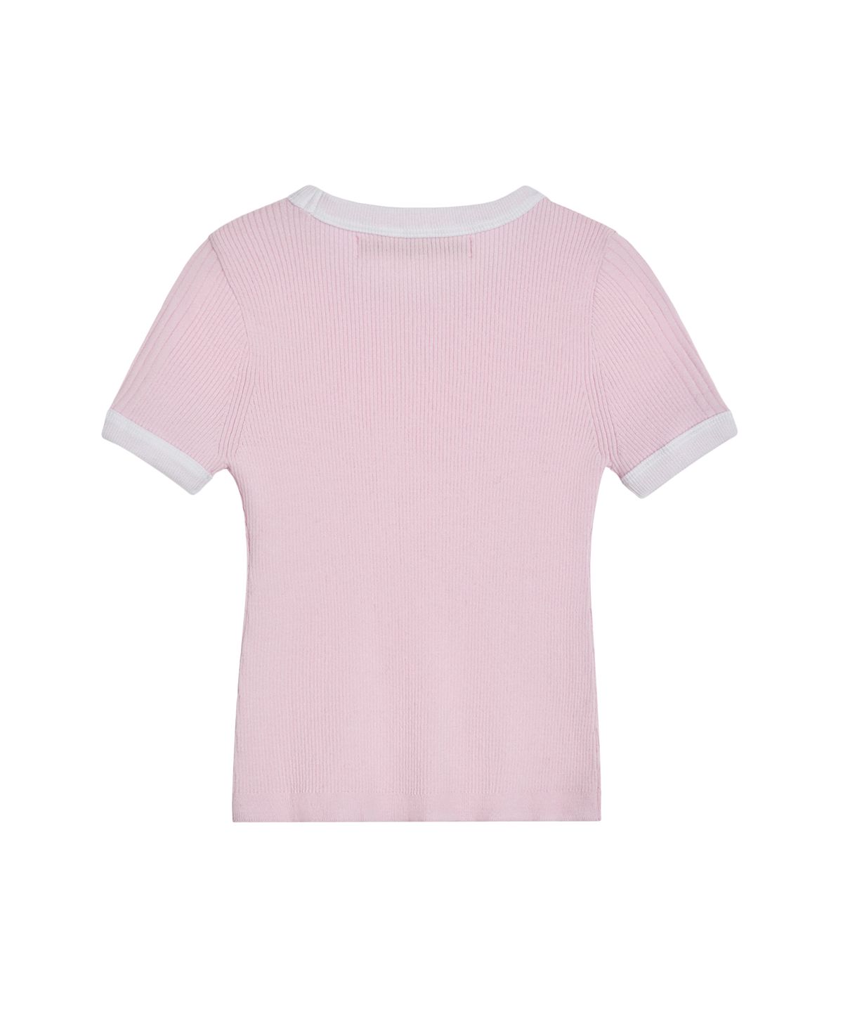 레스트앤레크레이션(REST&RECREATION) RIBBED COLORATION KNIT - PINK