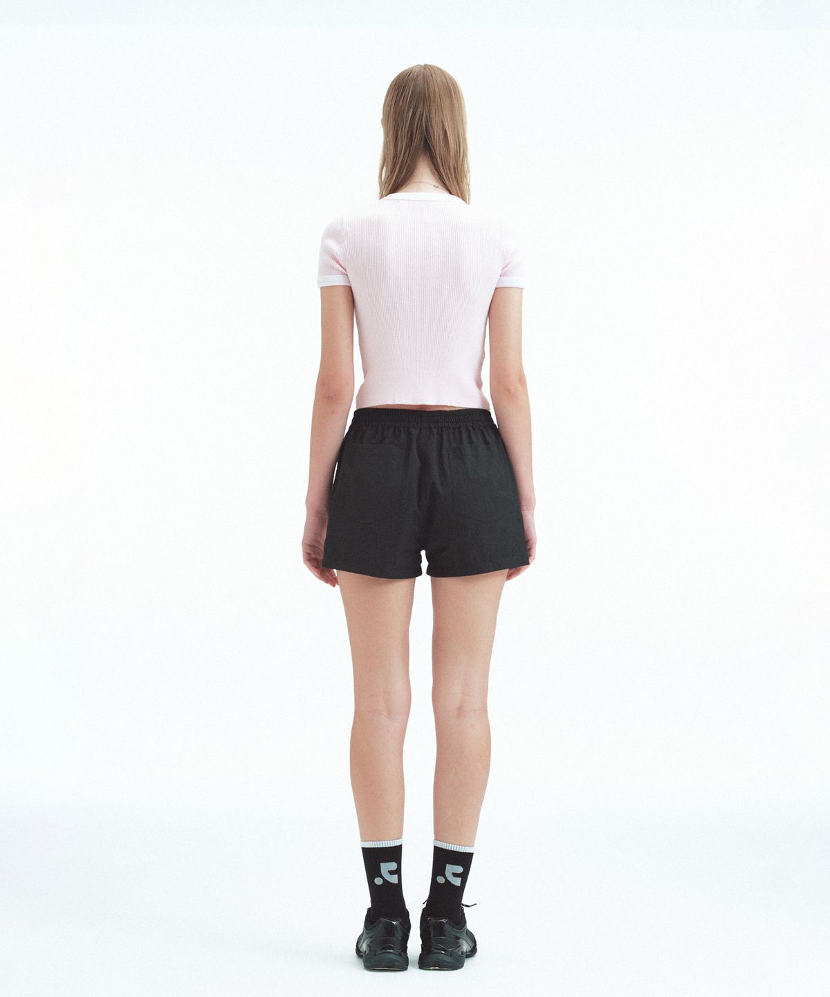 레스트앤레크레이션(REST&RECREATION) RIBBED COLORATION KNIT - PINK