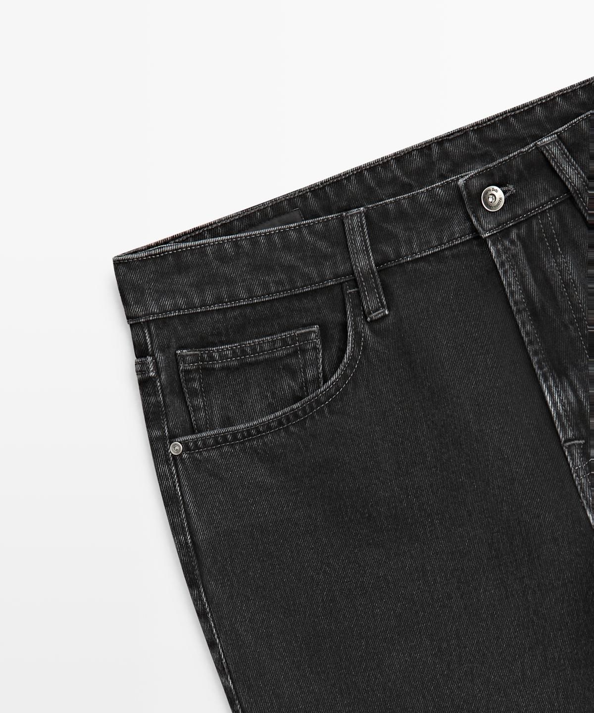 마시모두띠(MASSIMO DUTTI) 테이퍼드핏 진