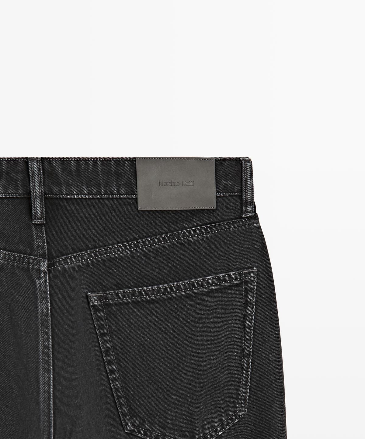 마시모두띠(MASSIMO DUTTI) 테이퍼드핏 진