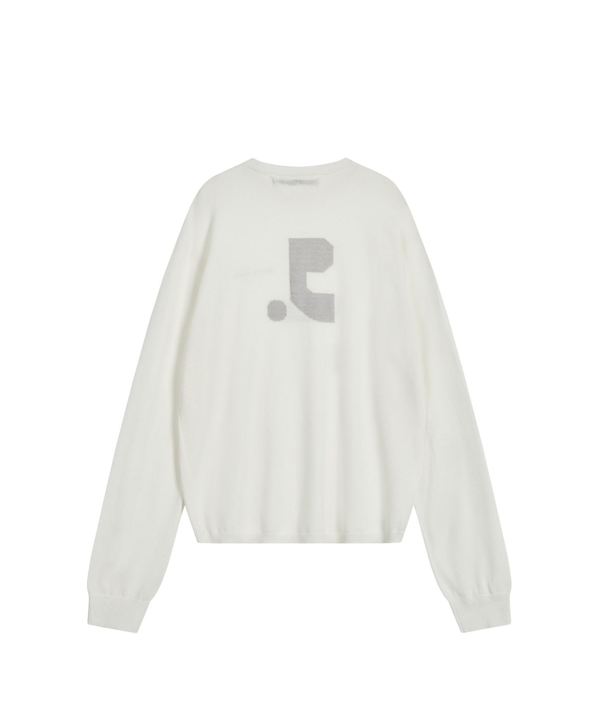 레스트앤레크레이션(REST&RECREATION) LAYERED CREW NECK KNIT - IVORY