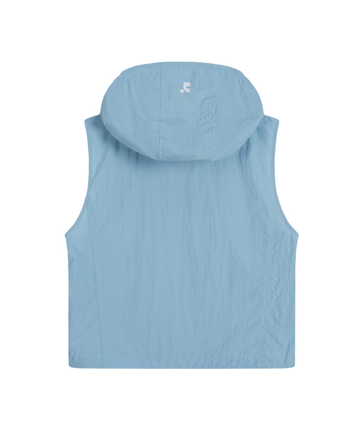 레스트앤레크레이션(REST&RECREATION) NYLON HOOD VEST+GYM SACK SET - SKY BLUE
