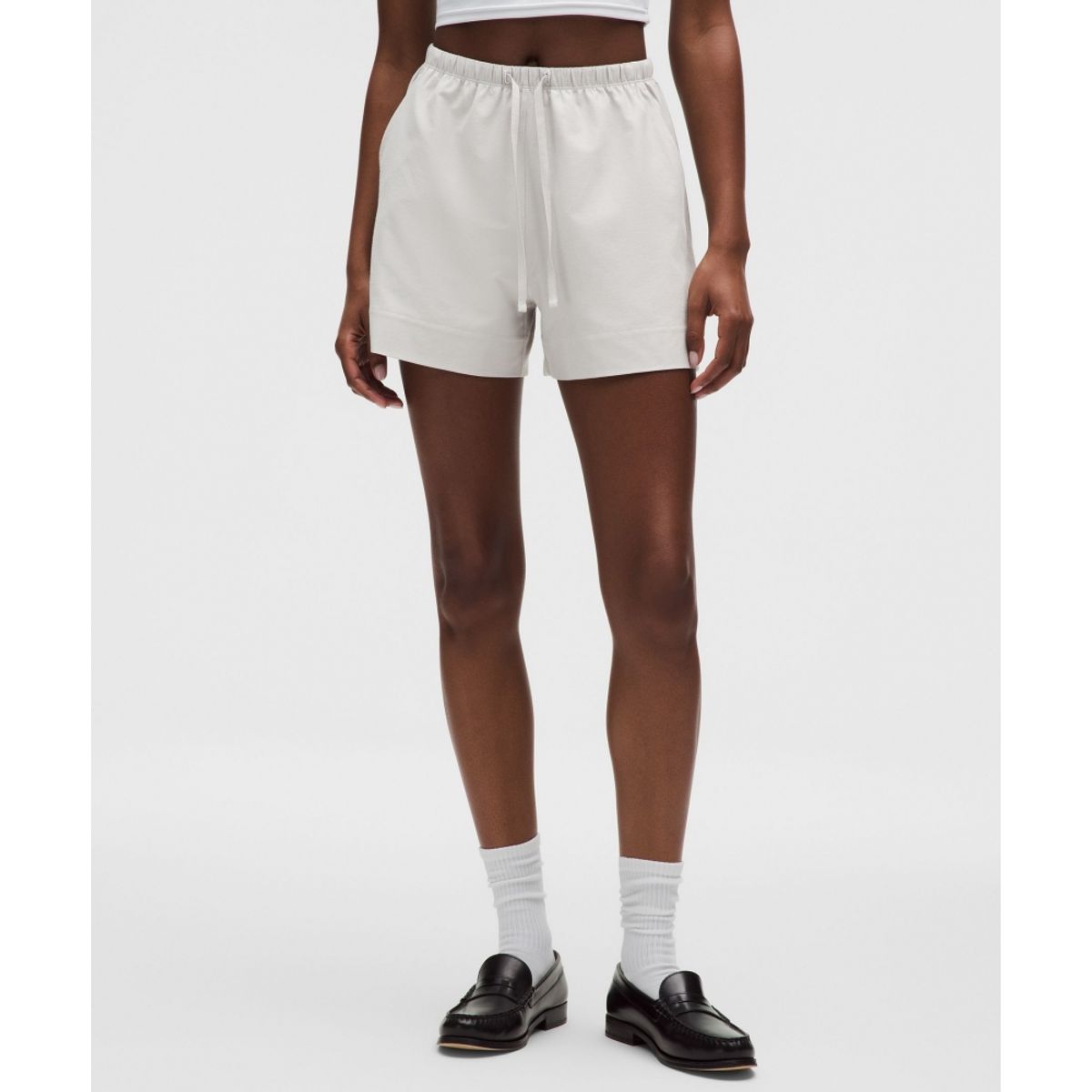 룰루레몬(LULULEMON) LuluLinen 미드라이즈 쇼츠 3.5inch  DVGY