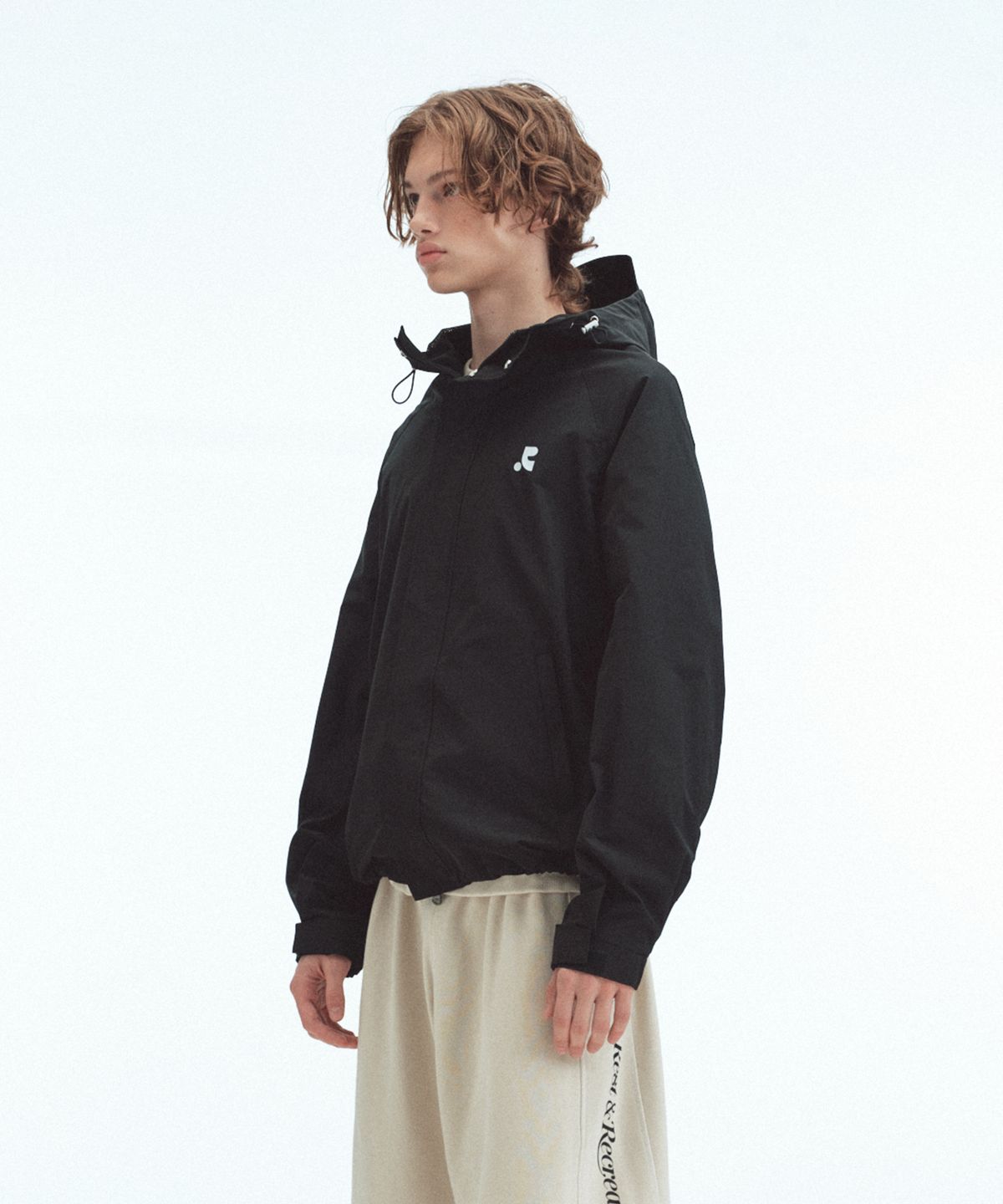 레스트앤레크레이션(REST&RECREATION) GORPCORE HOOD JACKET - BLACK