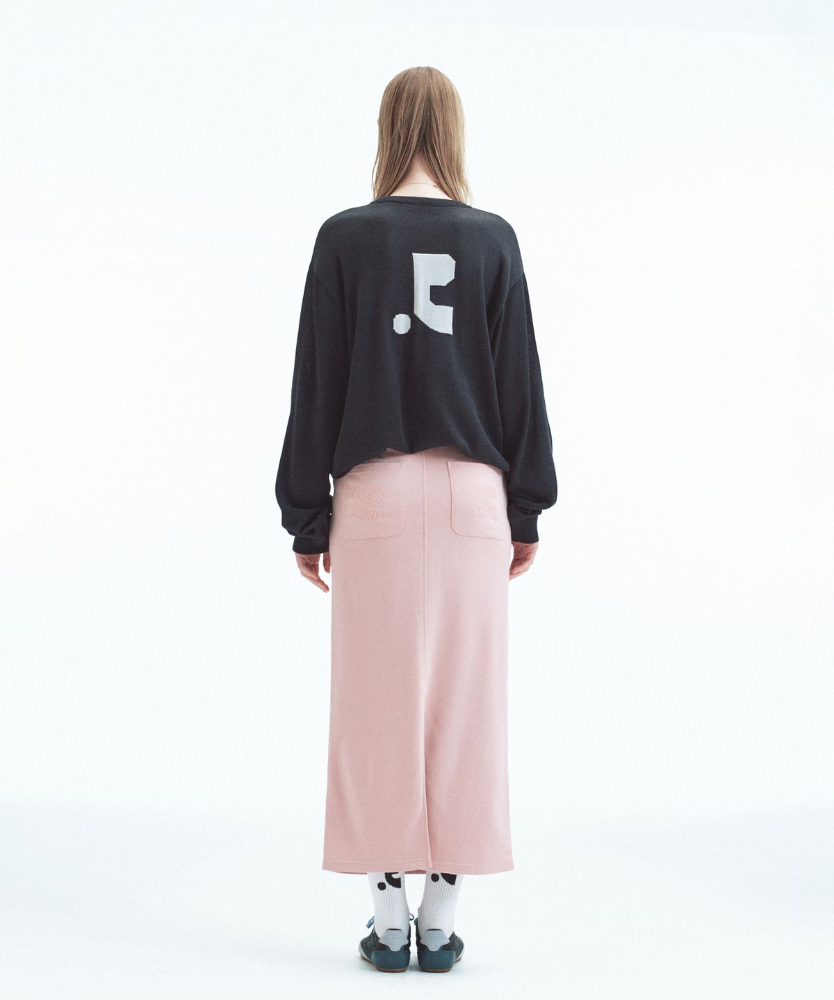 레스트앤레크레이션(REST&RECREATION) SWEAT MAXI SKIRT - PINK