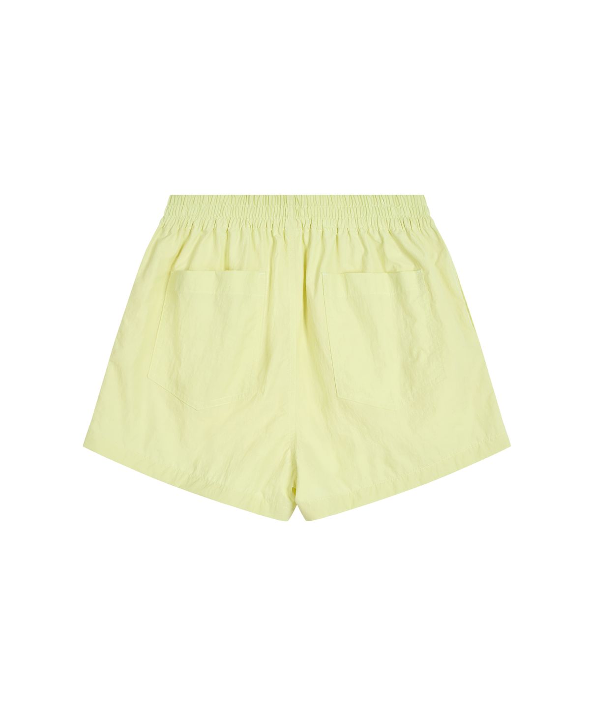 레스트앤레크레이션(REST&RECREATION) BUTTON EASY SHORTS - YELLOW