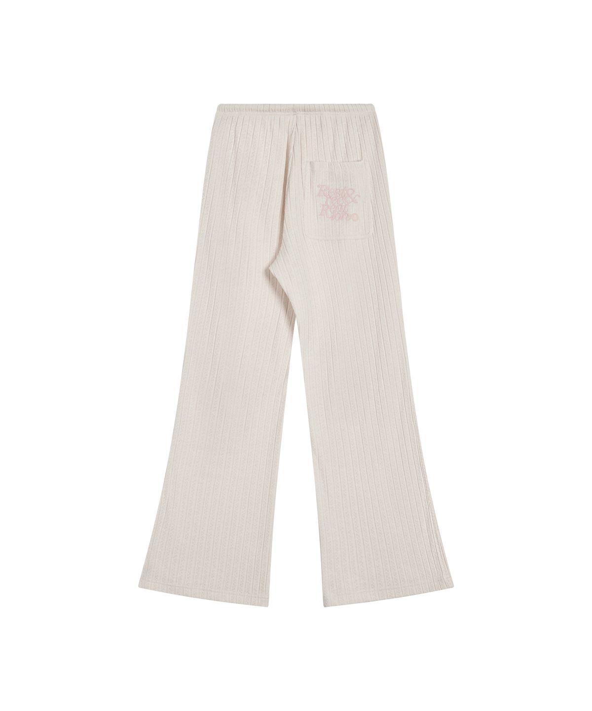 레스트앤레크레이션(REST&RECREATION) LOUNGE FLARE PANTS - LIGHT PINK