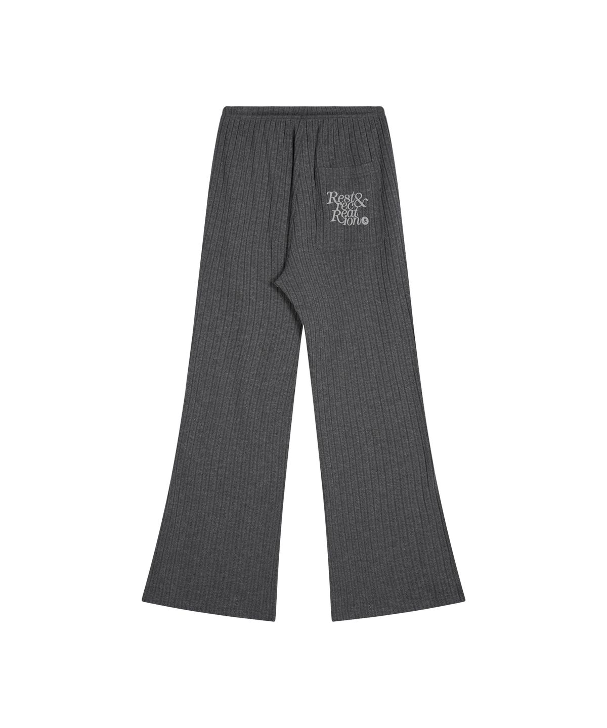 레스트앤레크레이션(REST&RECREATION) LOUNGE FLARE PANTS - GREY