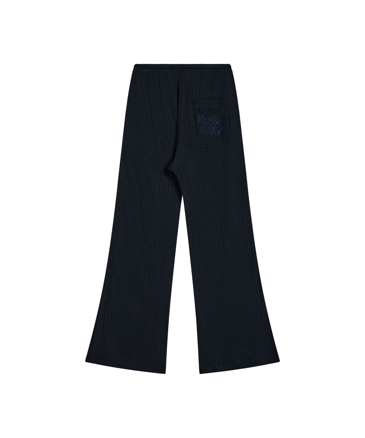 레스트앤레크레이션(REST&RECREATION) LOUNGE FLARE PANTS - NAVY