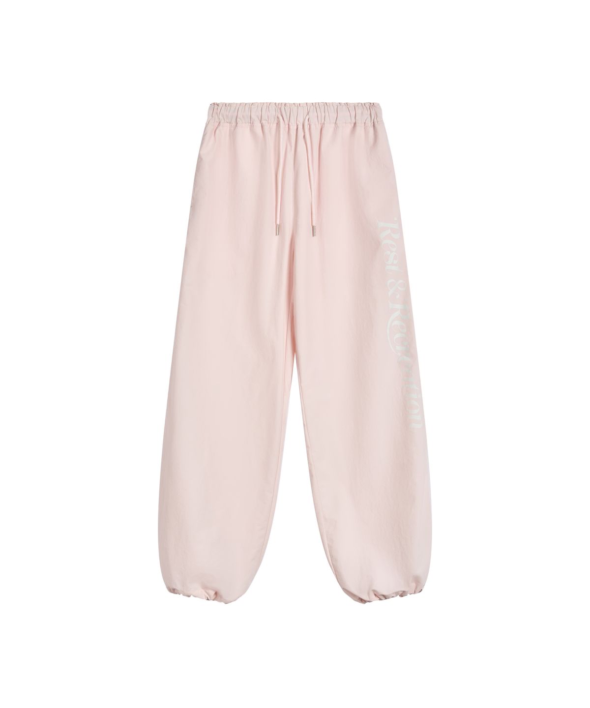레스트앤레크레이션(REST&RECREATION) WIDE NYLON PANTS - PINK