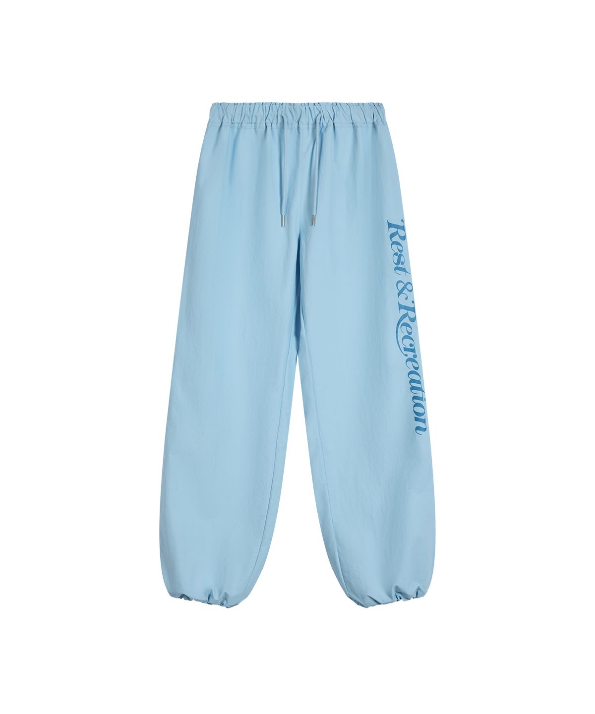 레스트앤레크레이션(REST&RECREATION) WIDE NYLON PANTS - SKY BLUE