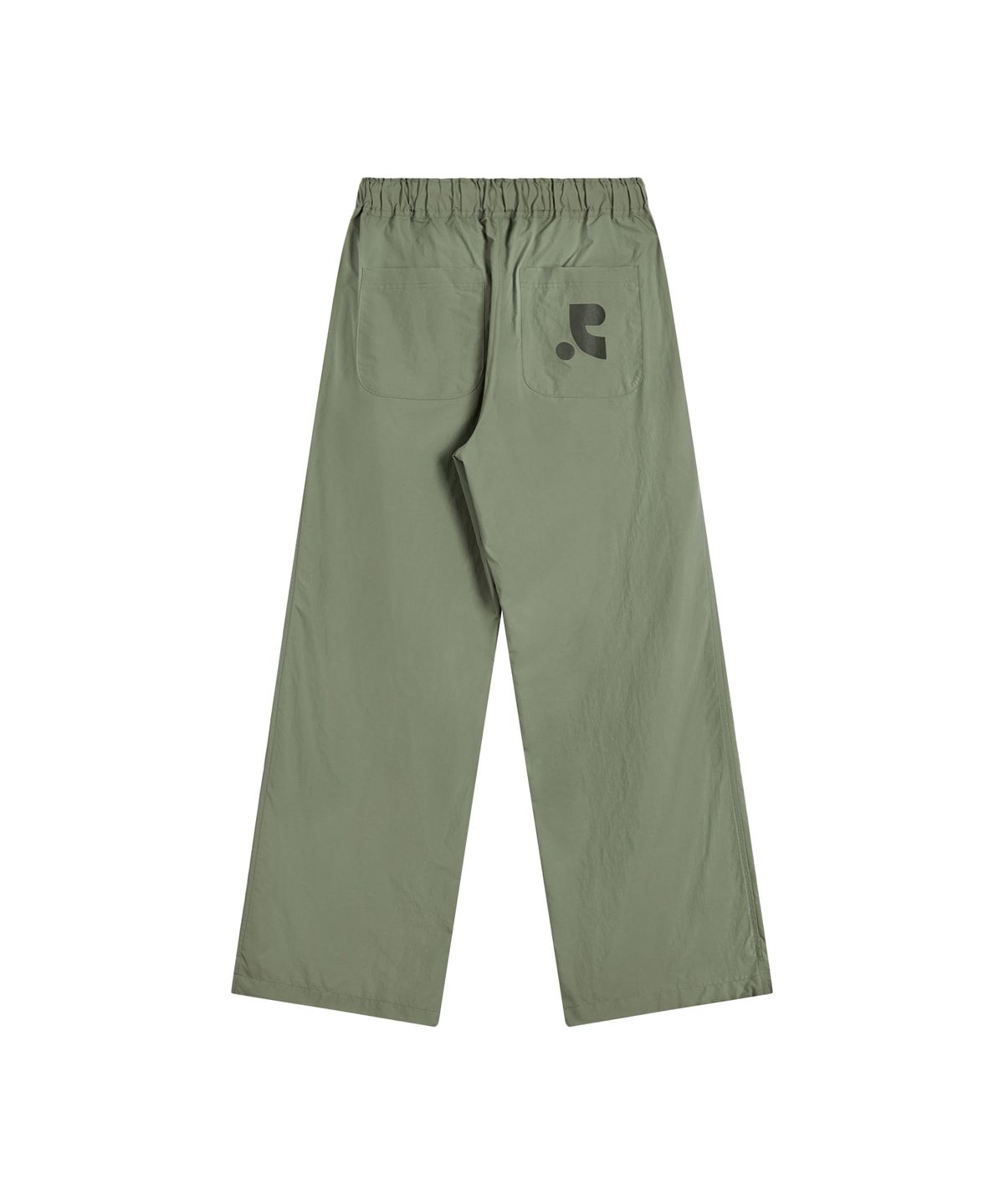 레스트앤레크레이션(REST&RECREATION) WIDE NYLON PANTS - KHAKI