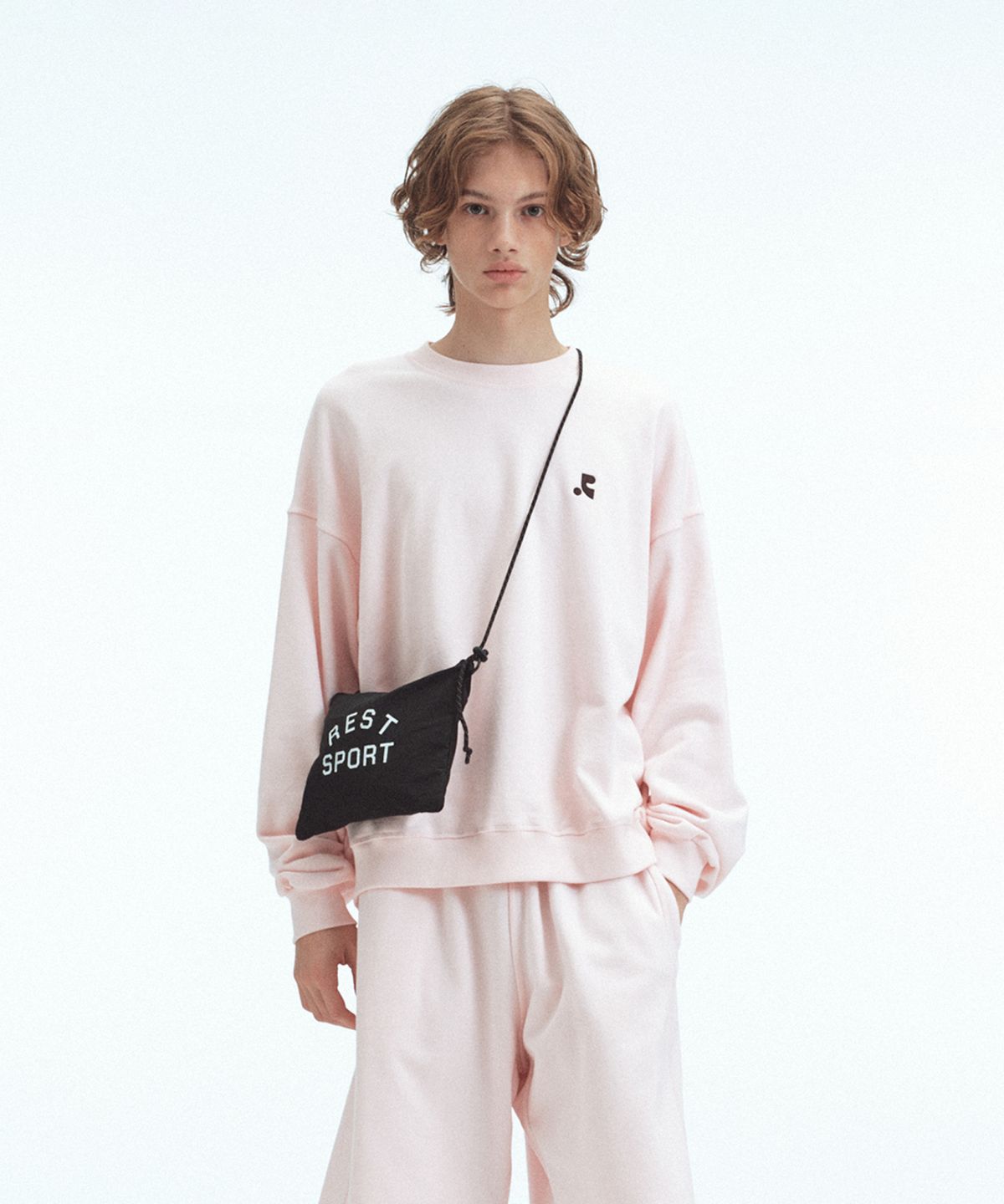 레스트앤레크레이션(REST&RECREATION) NET SACOCHE BAG - BLACK