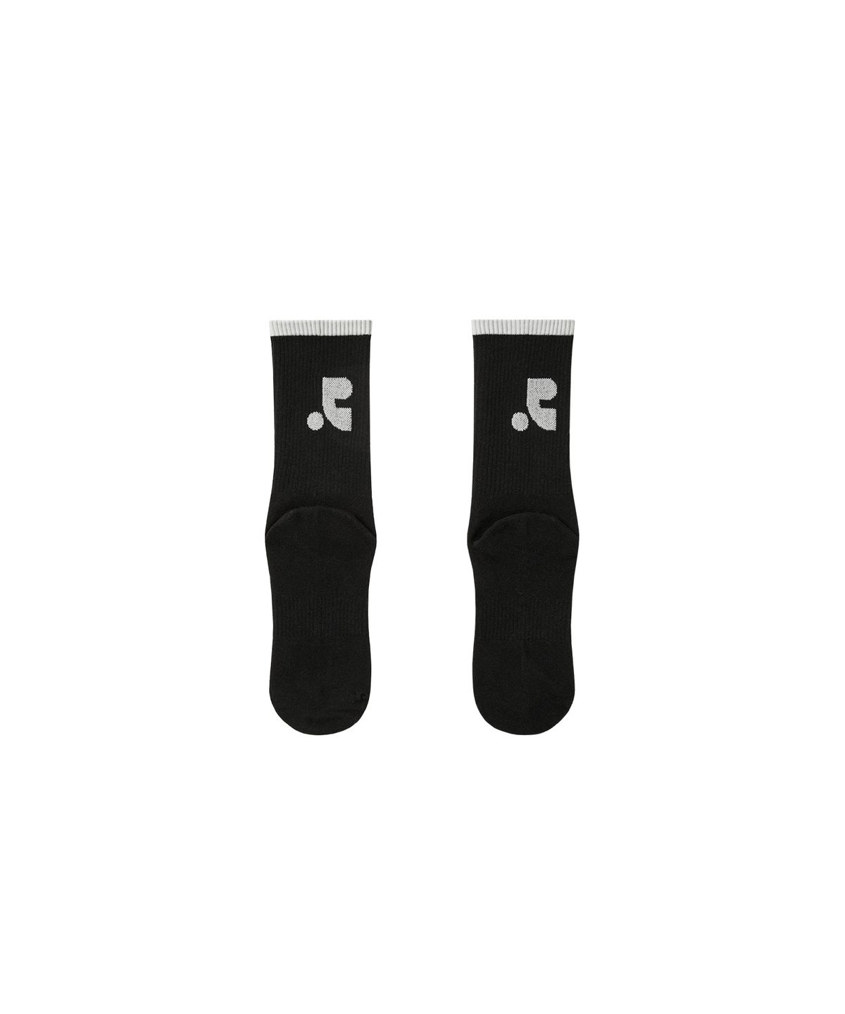 레스트앤레크레이션(REST&RECREATION) COLORATION MID SOCKS - BLACK