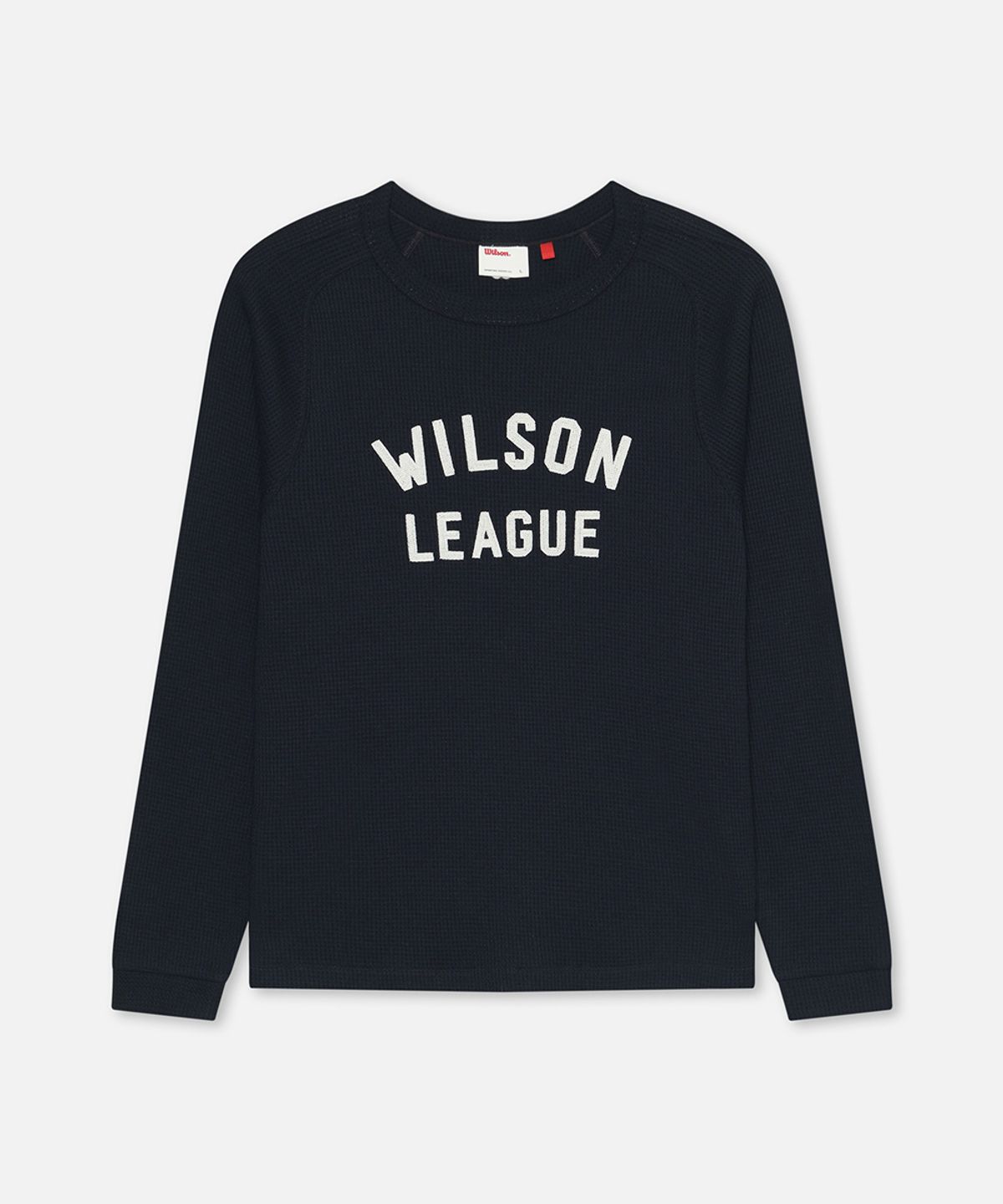 윌슨(WILSON) 윌슨리그 와플 맨투맨 (2color)