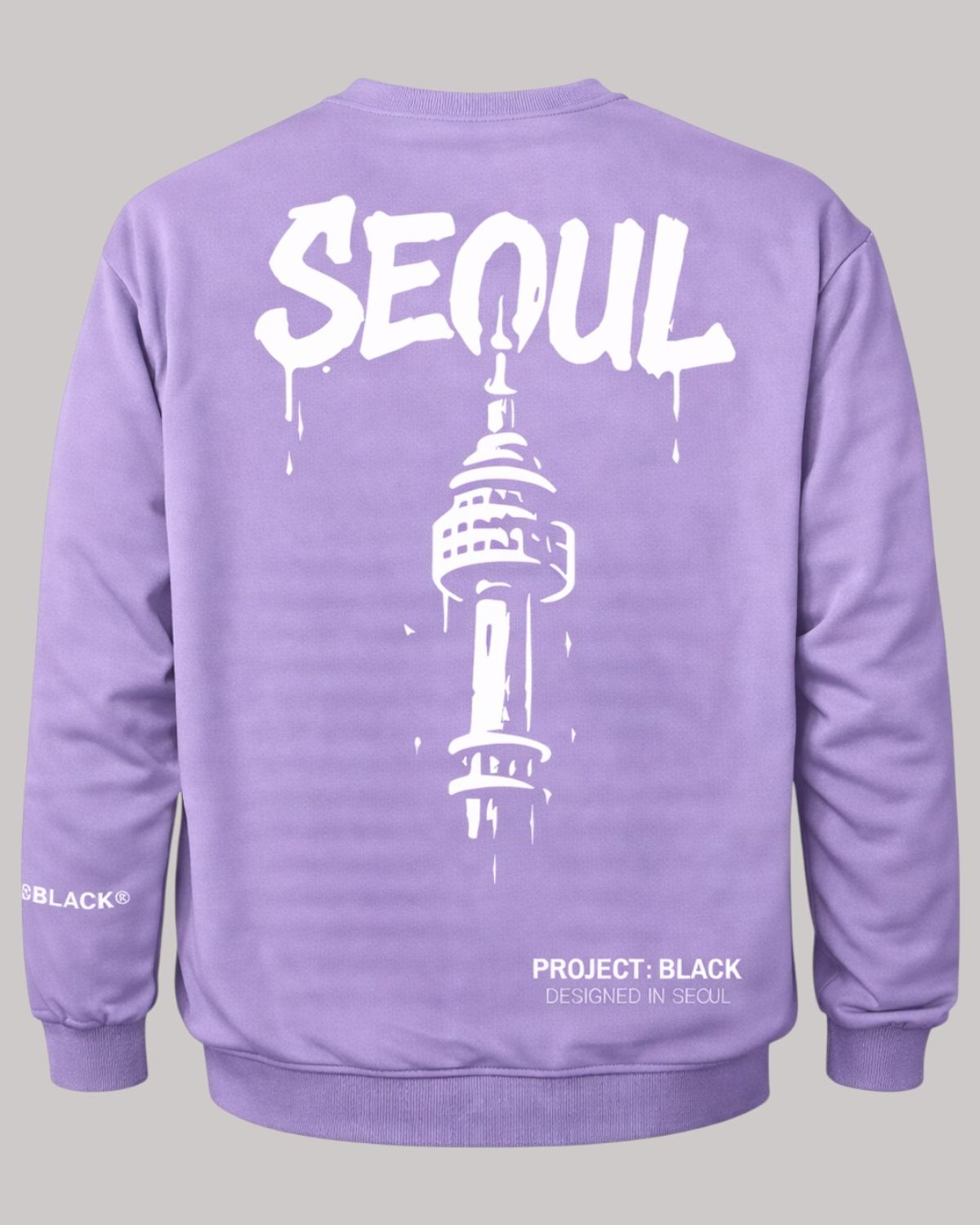 지블랙(ZBLACK) 글로벌 시티 씨리즈 맨투맨 SEOUL
