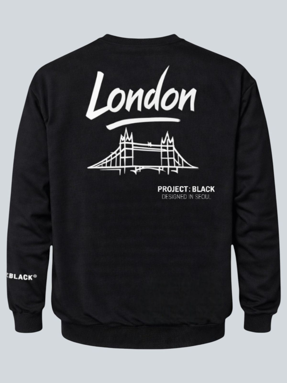 지블랙(ZBLACK) 글로벌 시티 씨리즈 맨투맨 LONDON