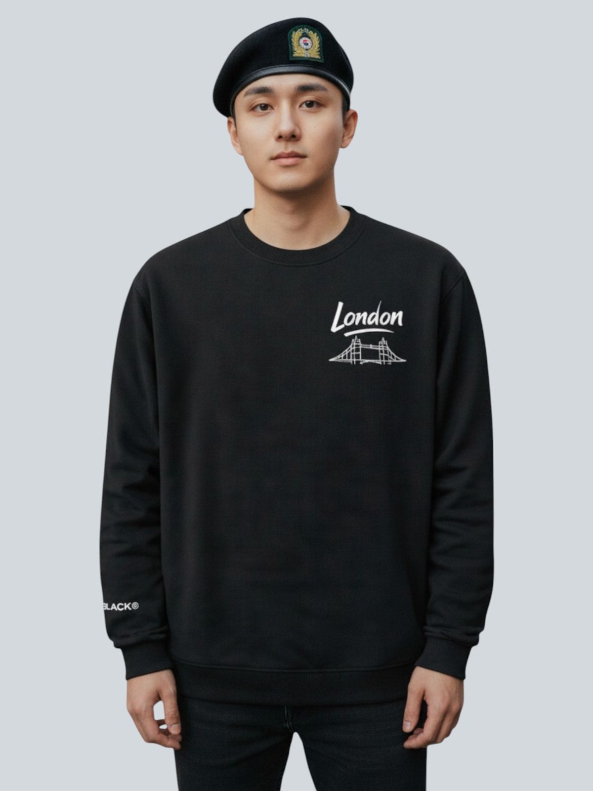 지블랙(ZBLACK) 글로벌 시티 씨리즈 맨투맨 LONDON