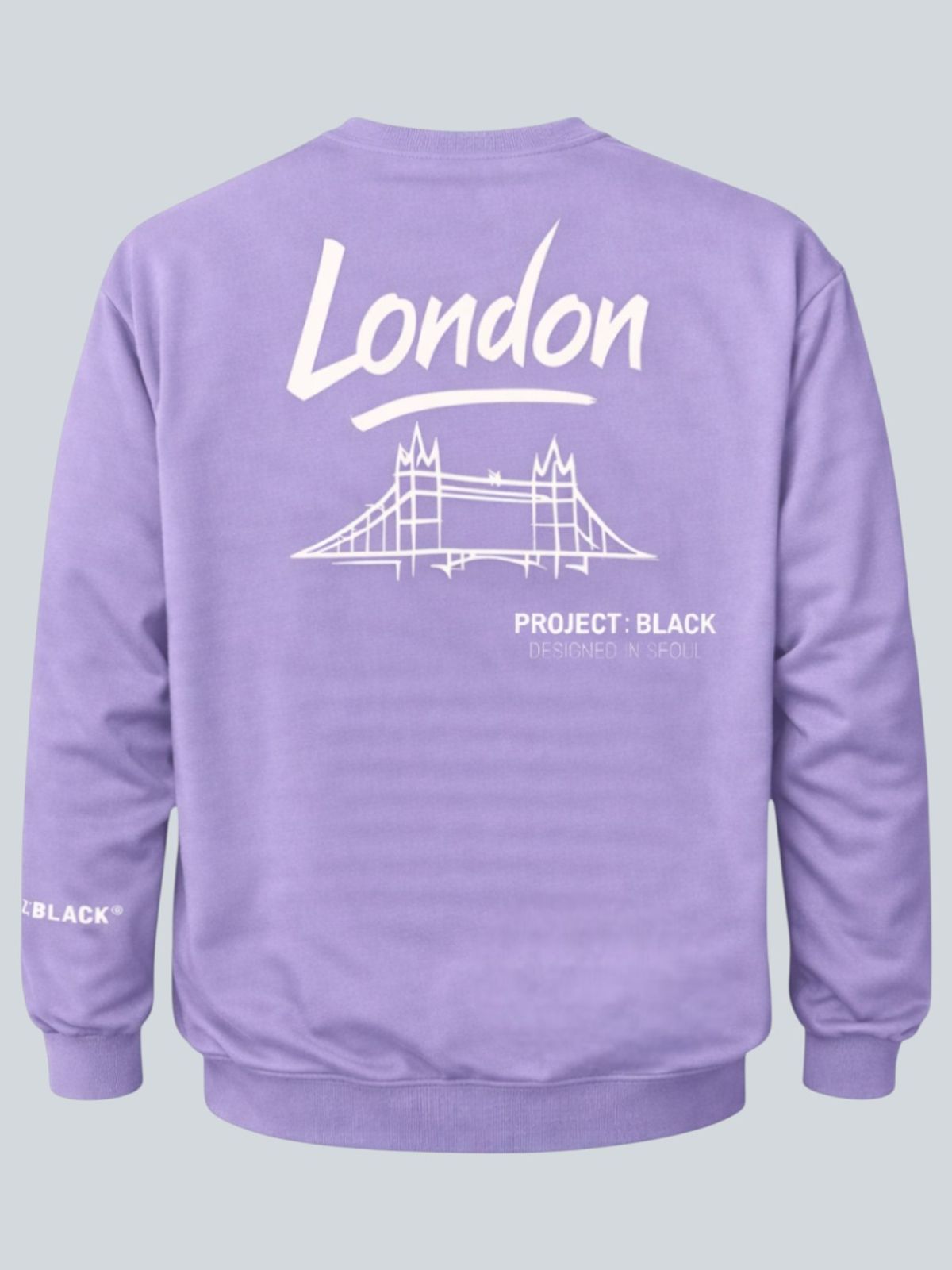 지블랙(ZBLACK) 글로벌 시티 씨리즈 맨투맨 LONDON