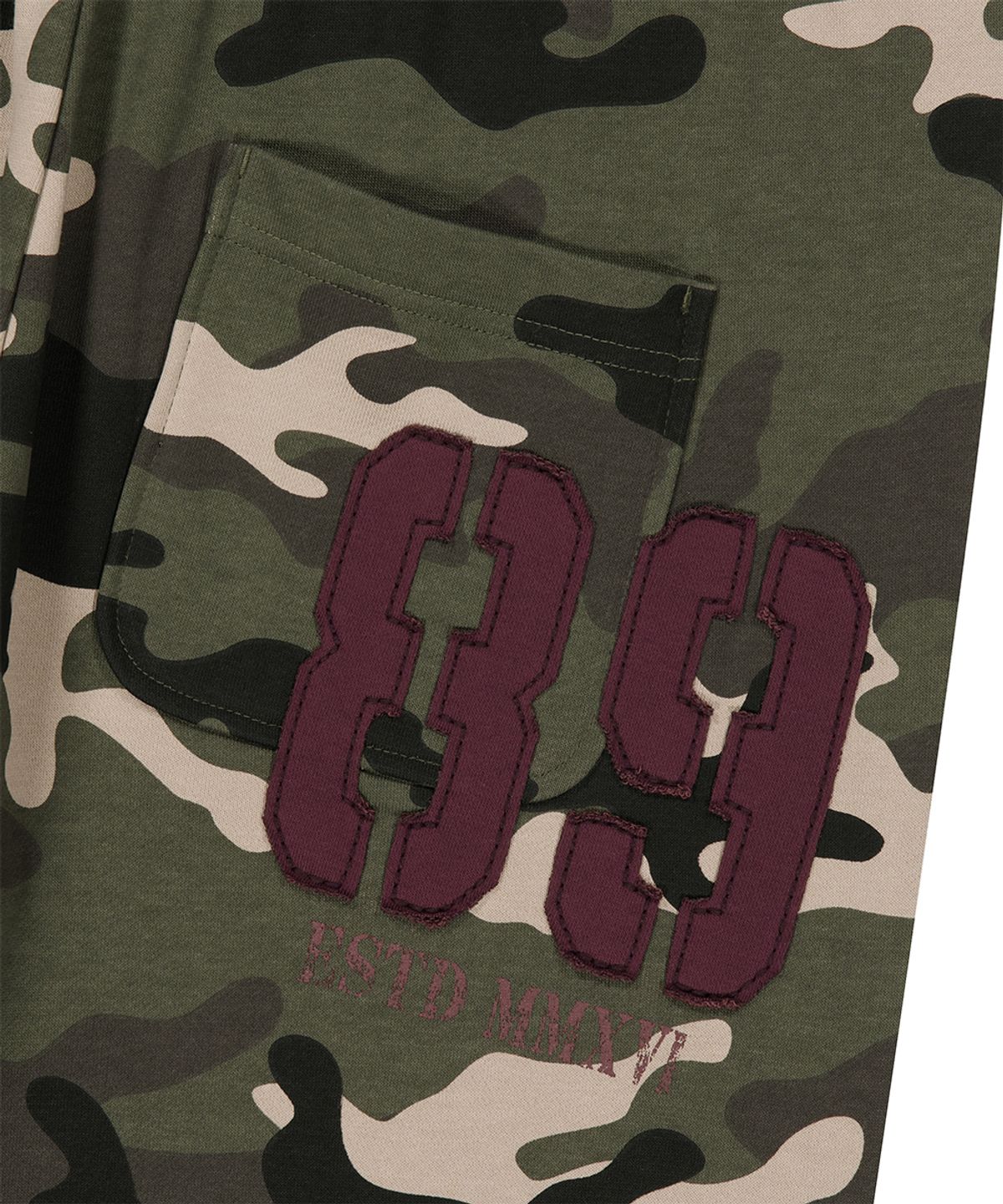 마하그리드(MAHAGRID) CAMO APPLIQUE SWEATPANT GREEN(MG2FFMPA09A)