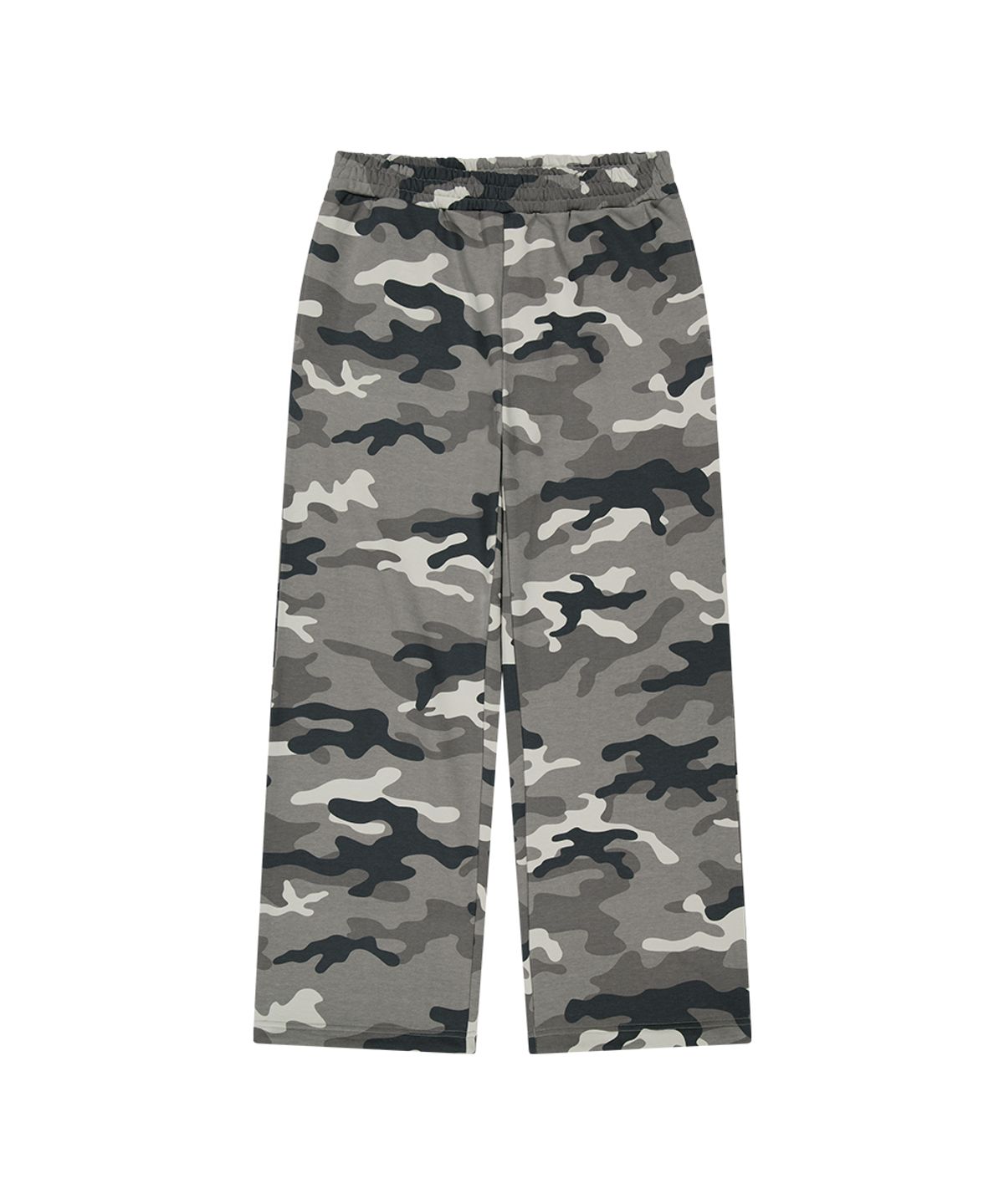 마하그리드(MAHAGRID) CAMO APPLIQUE SWEATPANT GREY(MG2FFMPA09A)