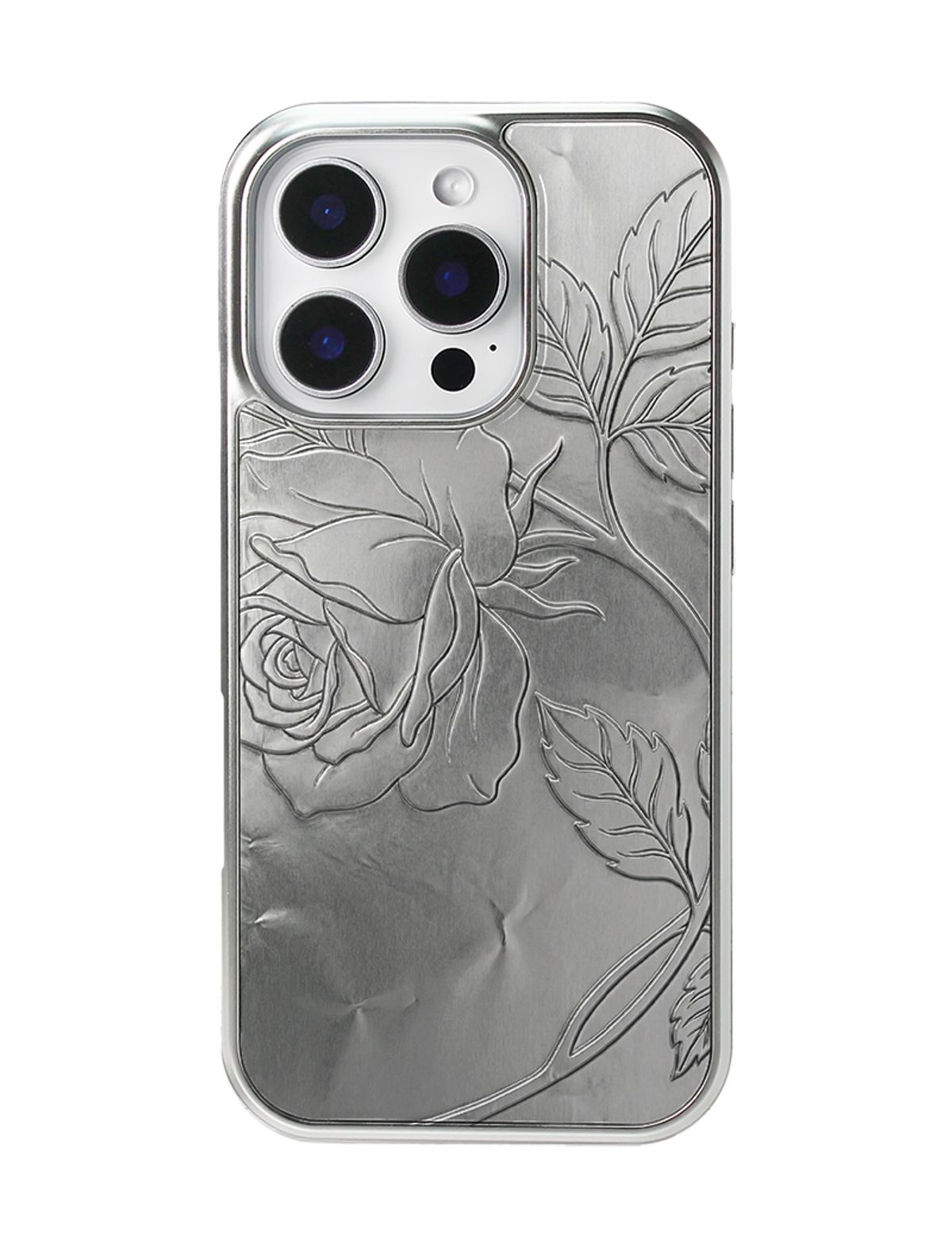 네이키드 런치(NAKED LUNCH) Metallic Rose Bumper Case (+맥세이프/Z플립)