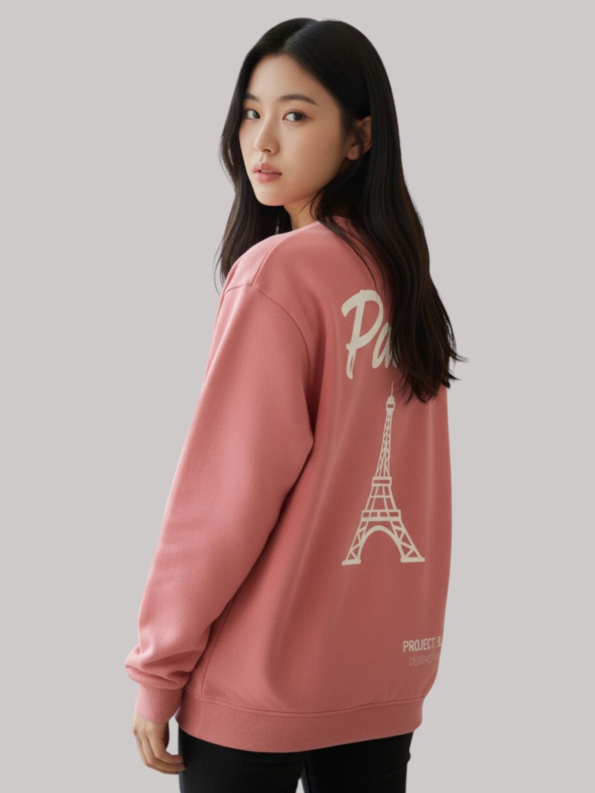 지블랙(ZBLACK) 글로벌 시티 씨리즈 맨투맨 PARIS
