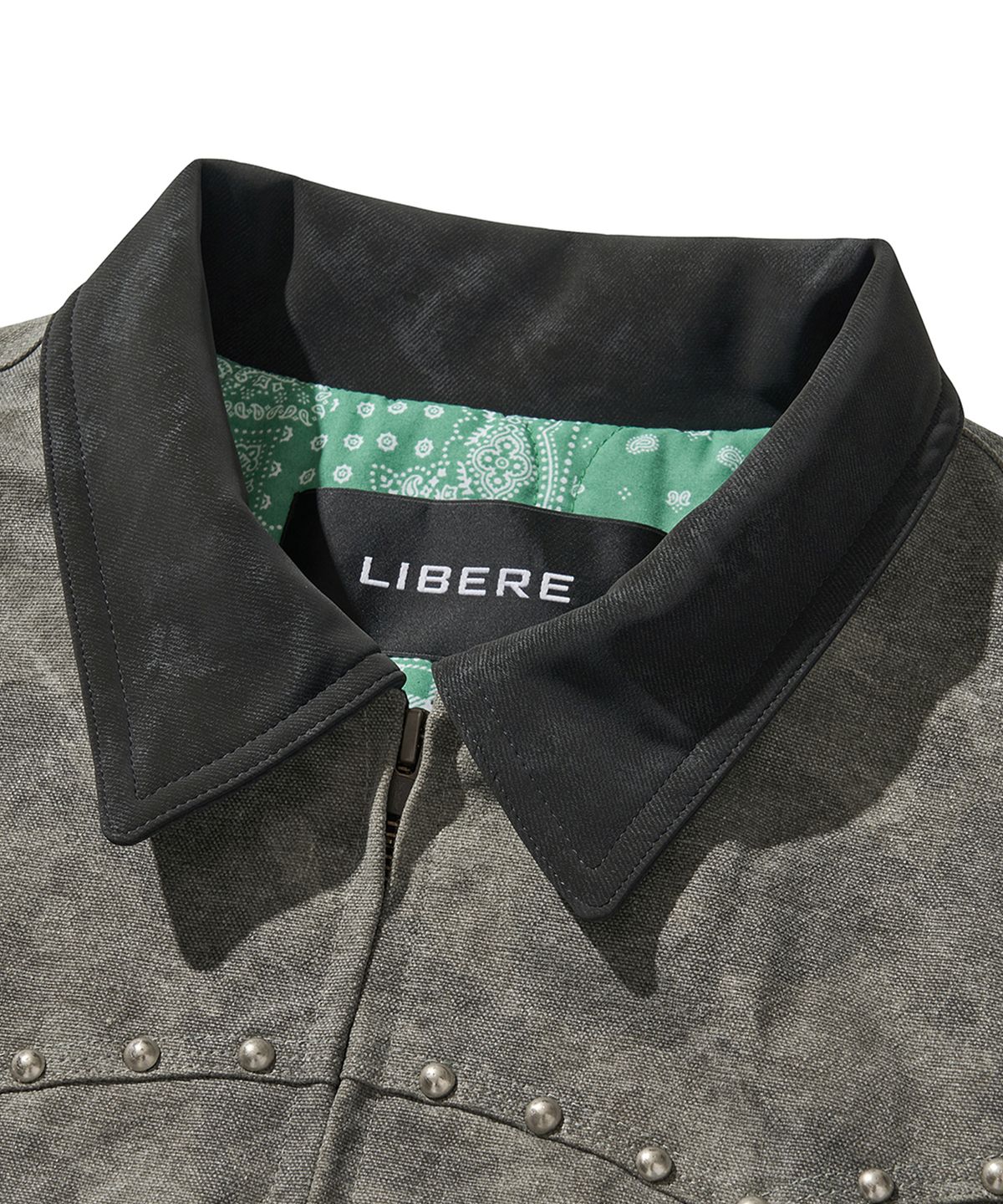 리베레(LIBERE) WESTERN WORK JACKET / KHAKI
