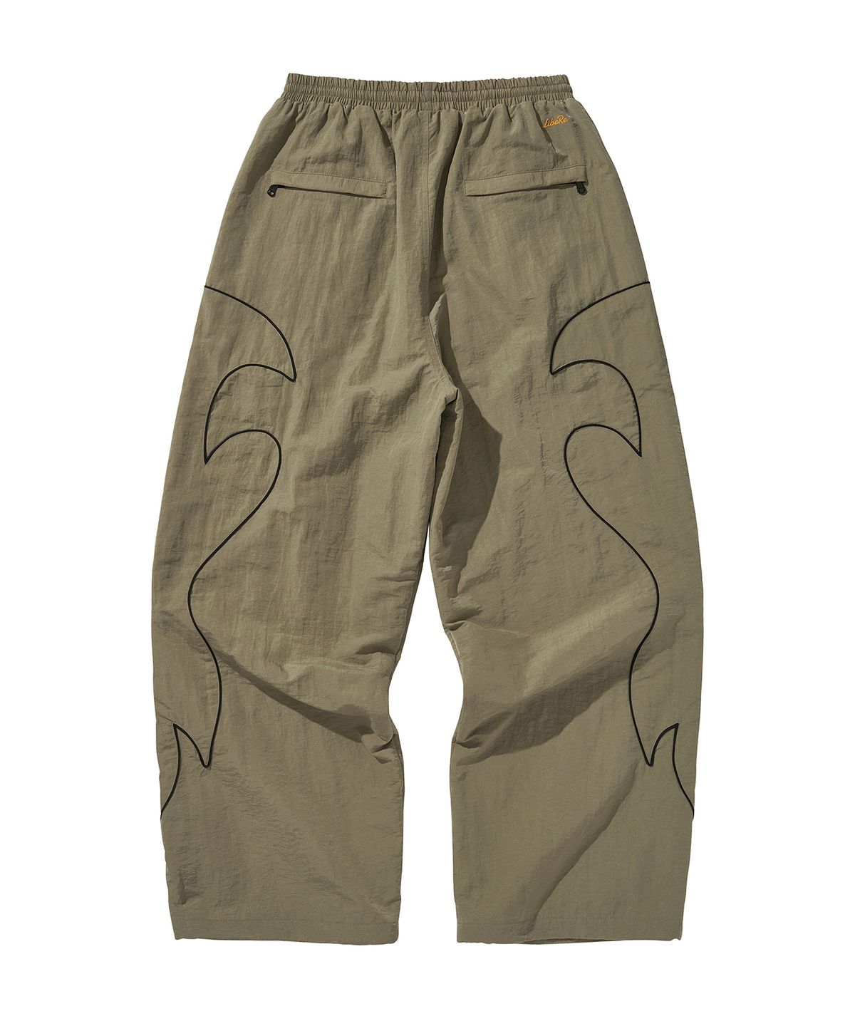 리베레(LIBERE) WESTERN FLAME TRACK PANTS / BEIGE