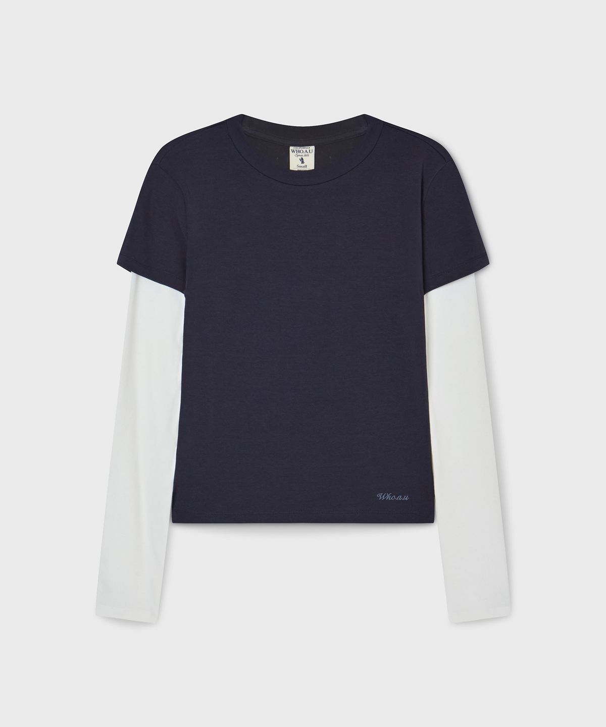 후아유(WHO.A.U) Long Sleeve Layered T-shirt / WHLAG2384F