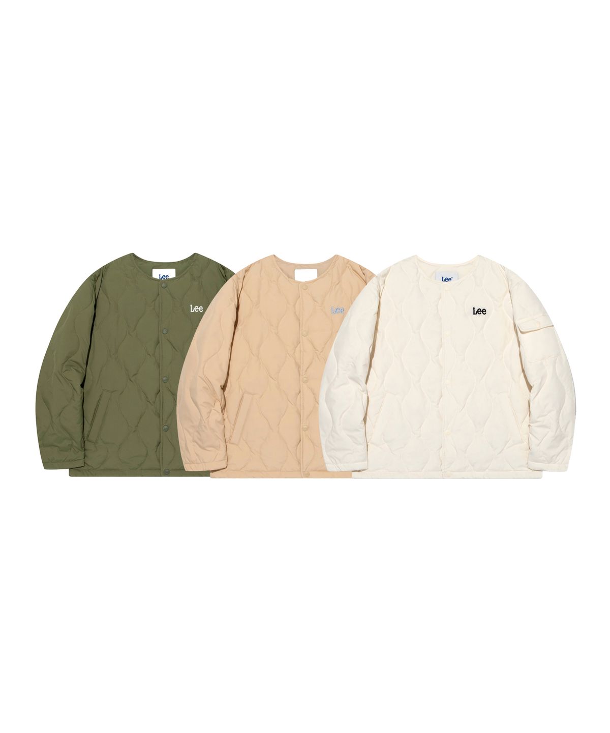 리 키즈(LEE KIDS) 워크 포켓 경량 다운점퍼 (3colors)