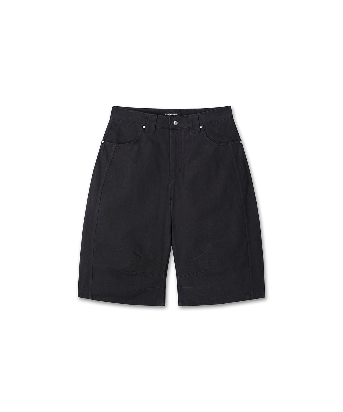 9999아카이브(9999ARCHIVE) Technical Curved Bermuda Pants