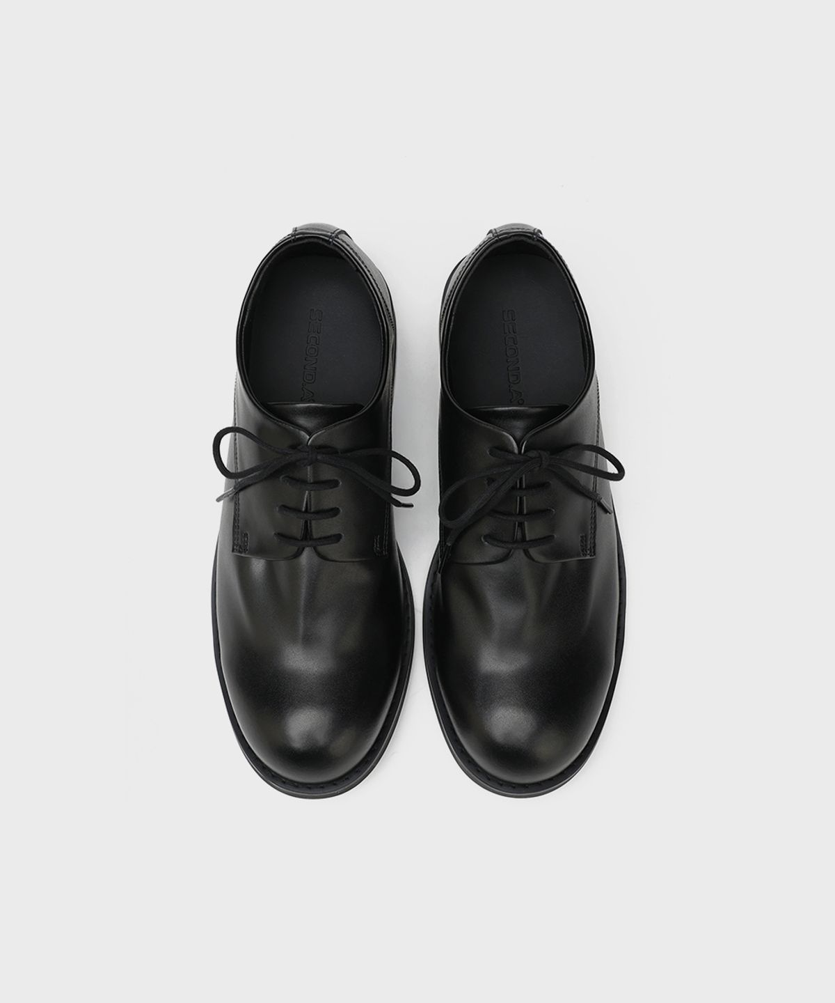 피렌체 아뜨리에(FIRENZE ATELIER) [SECOND.A] 에이징 링클 더비슈즈 2NDF5300GB [BLACK]