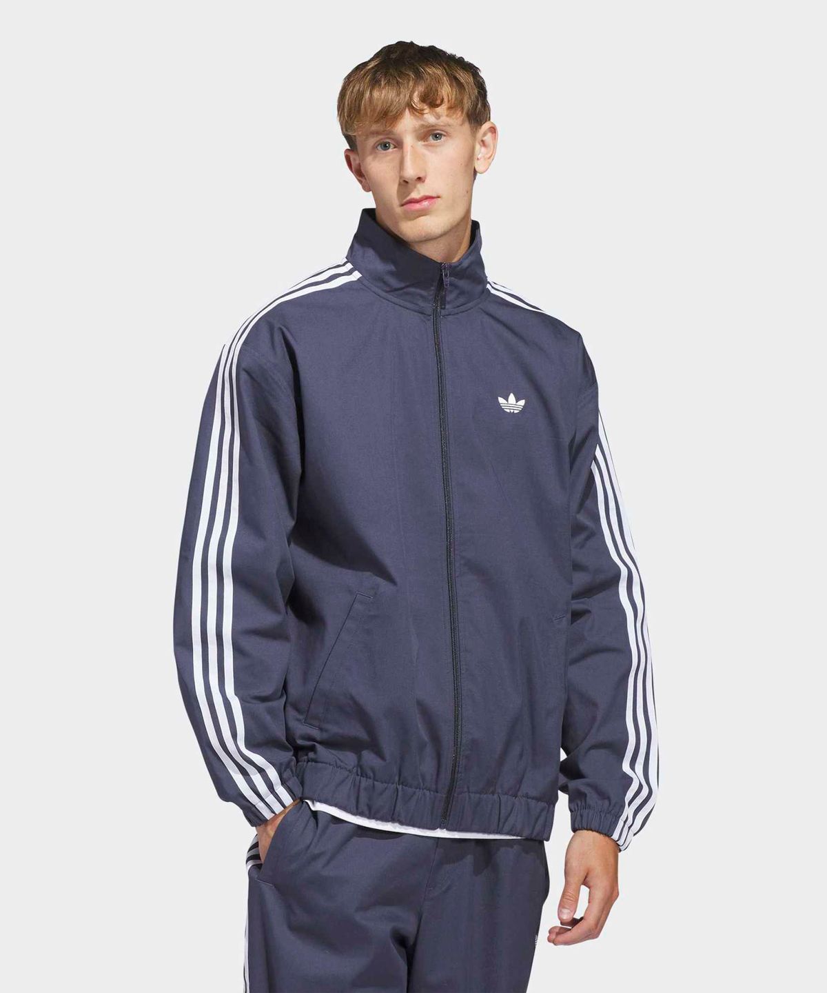 아디다스(ADIDAS) 스케이트보딩 우븐 파이어버드 트랙 재킷 - 쉐도우네이비 / KS8221
