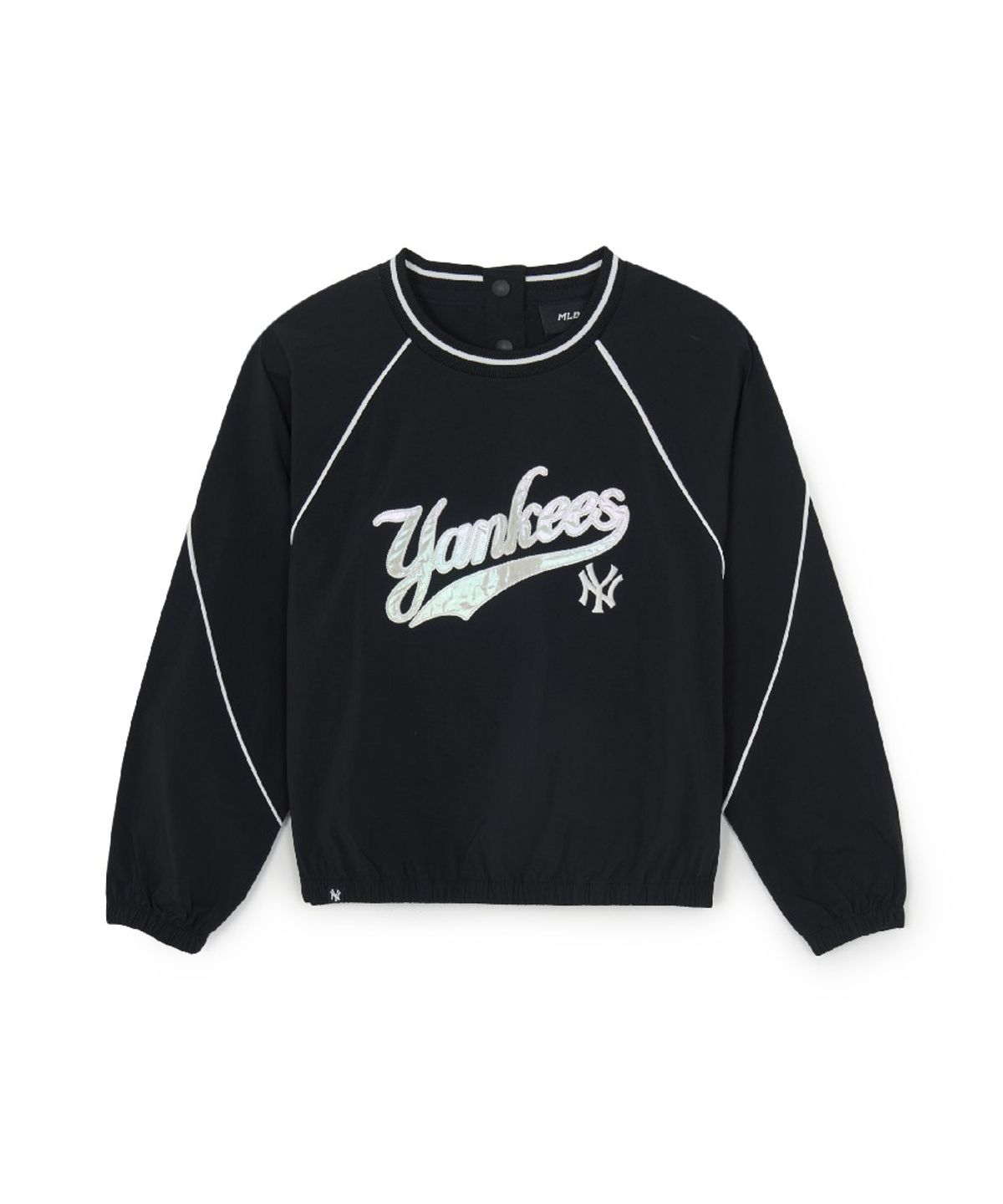 엠엘비 키즈(MLB KIDS) 스포티브 애슬레저  우븐 맨투맨 3 SET (여아) NY (Black)