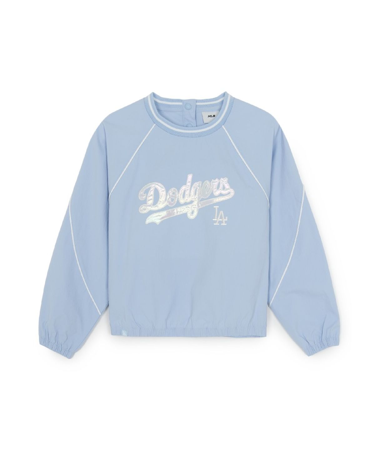 엠엘비 키즈(MLB KIDS) 스포티브 애슬레저  우븐 맨투맨 3 SET (여아) LA (Sky blue)