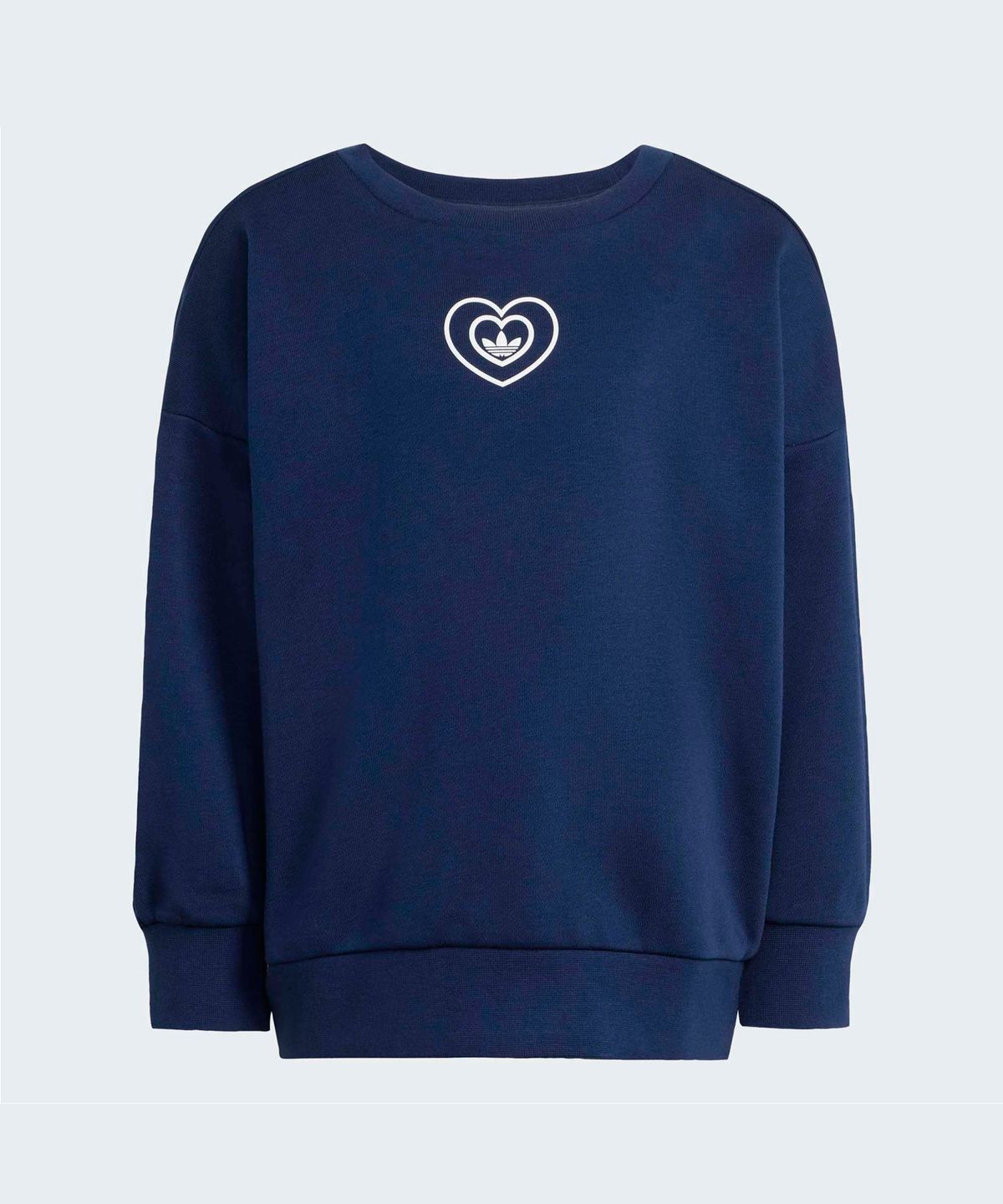 아디다스 키즈(ADIDAS KIDS) 아디다스 X 디즈니 엘리스 크루 플레어 레깅스 세트 키즈  - 인디고 / KE0484
