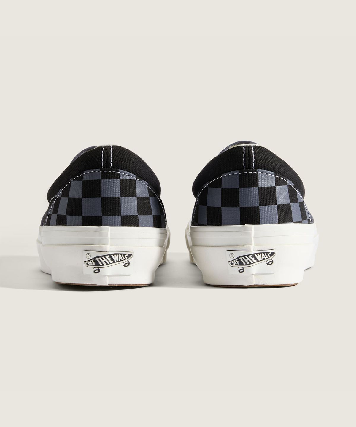 반스(VANS) 프리미엄 클래식 슬립온 LX - (체커보드) 스틸 쉐도우 / VN000D9PFSM1