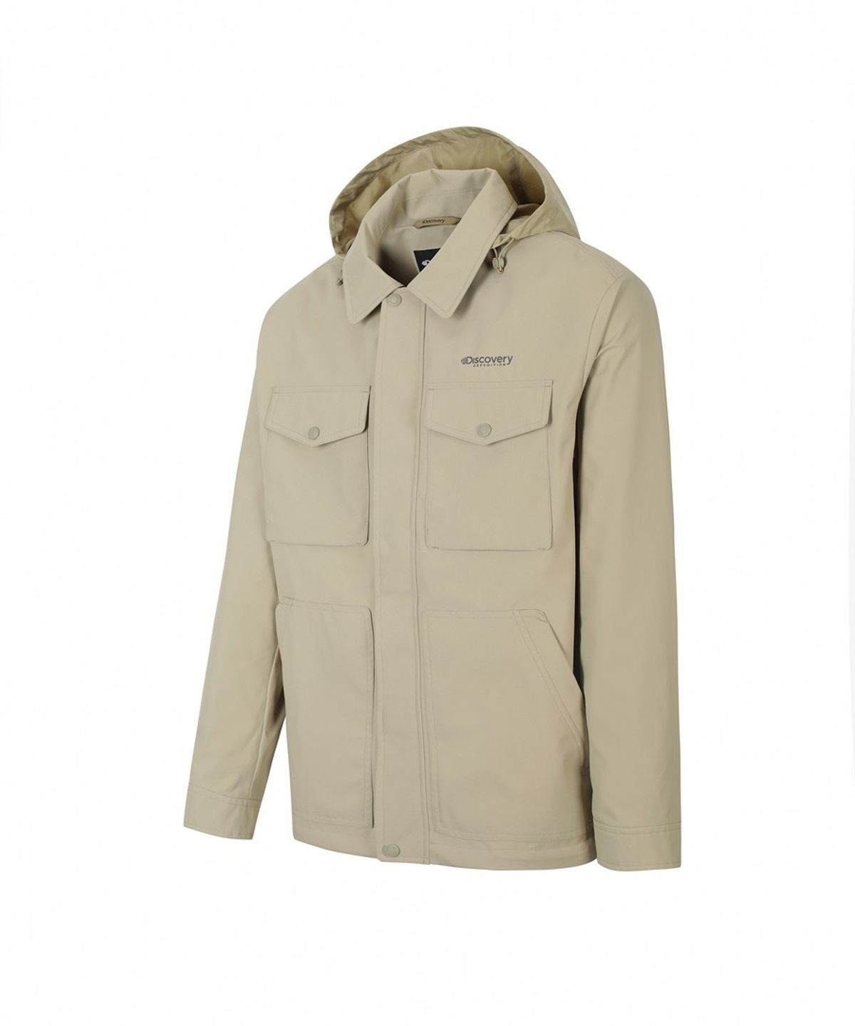 디스커버리 익스페디션(DISCOVERY EXPEDITION) 남성 베르텍스 3L 카라형 워크자켓 (L/BEIGE)
