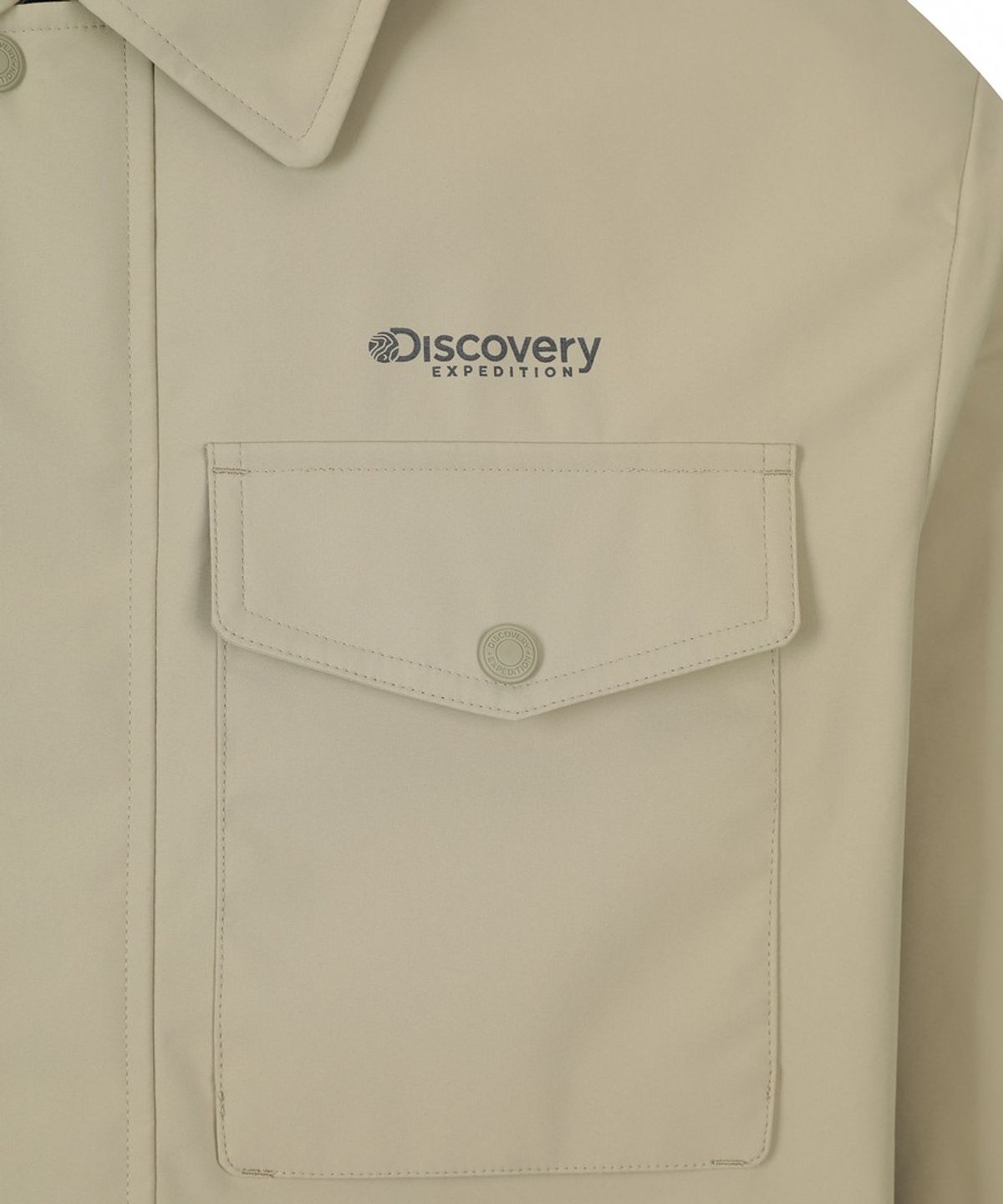 디스커버리 익스페디션(DISCOVERY EXPEDITION) 남성 베르텍스 3L 카라형 워크자켓 (L/BEIGE)