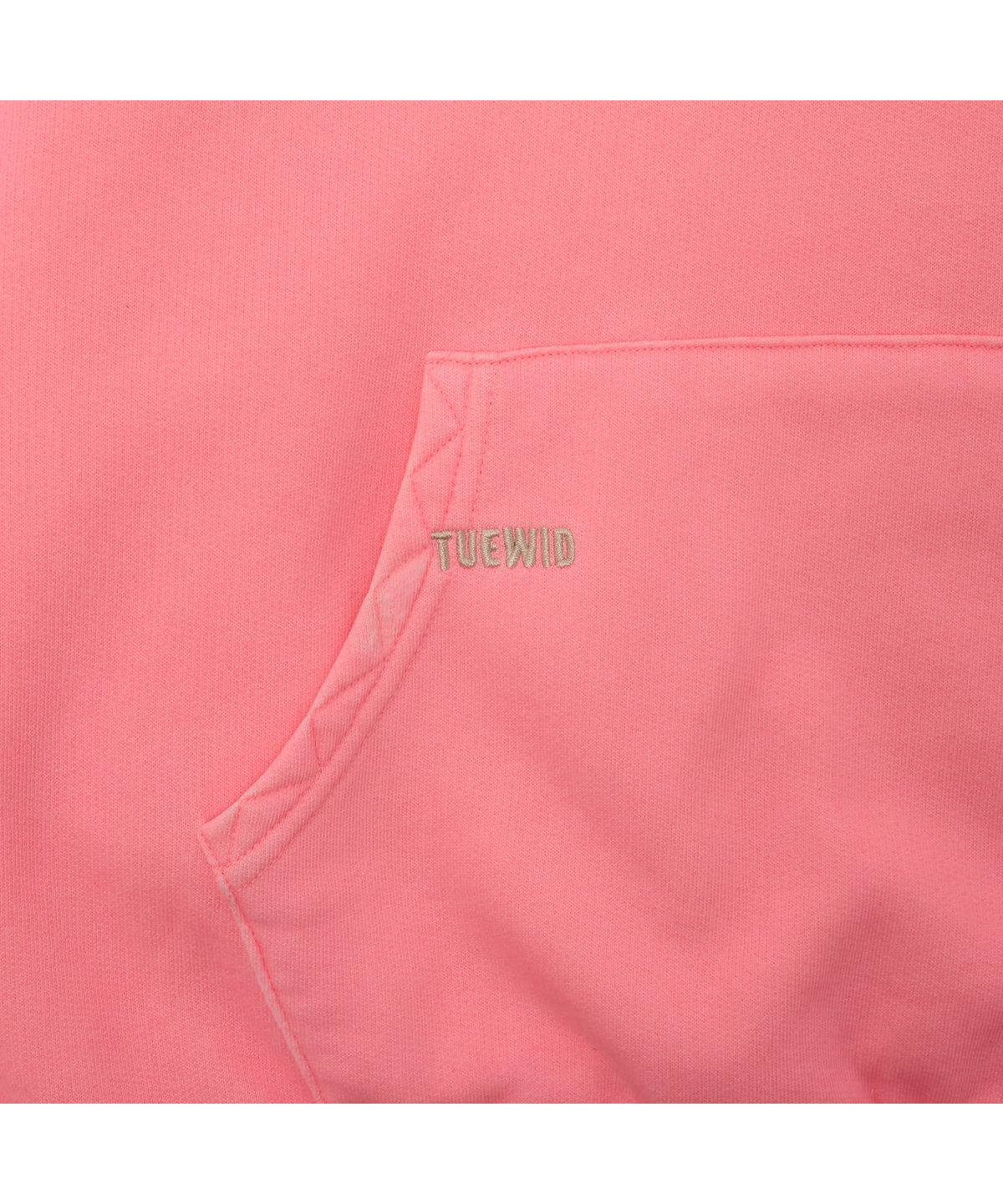 투위드(TUEWID) Tuewid croped hoodie in Bubble gum