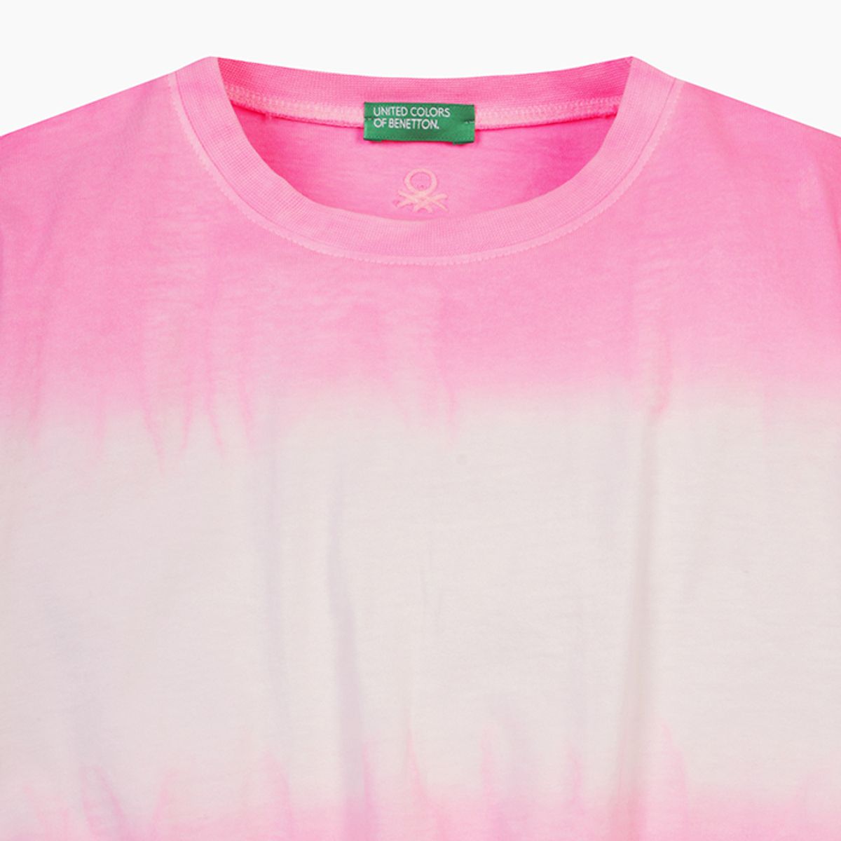 베네통키즈(BENETTONKIDS) 여아 그라데이션 티셔츠_3NPDC10OKPK