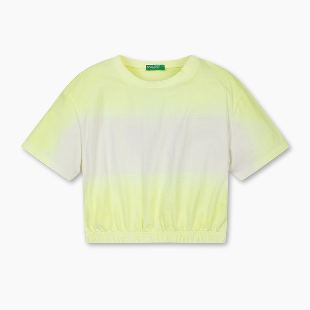 베네통키즈(BENETTONKIDS) 여아 그라데이션 티셔츠_3NPDC10OKYE