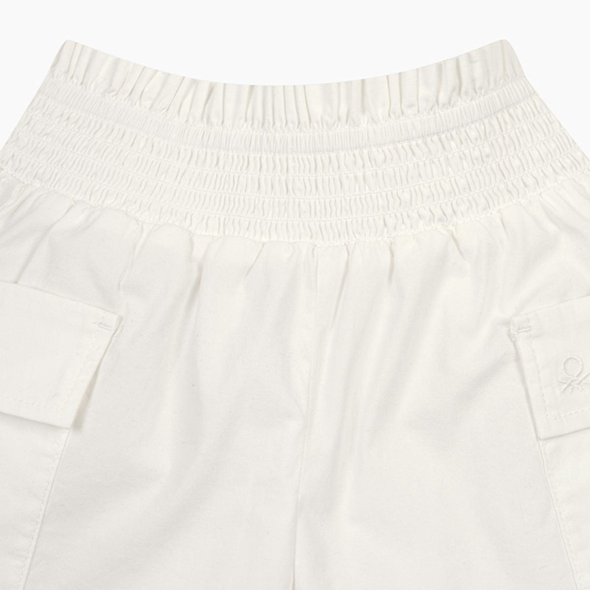 베네통키즈(BENETTONKIDS) 카고 밴딩 쇼츠_4L2VC903SWH