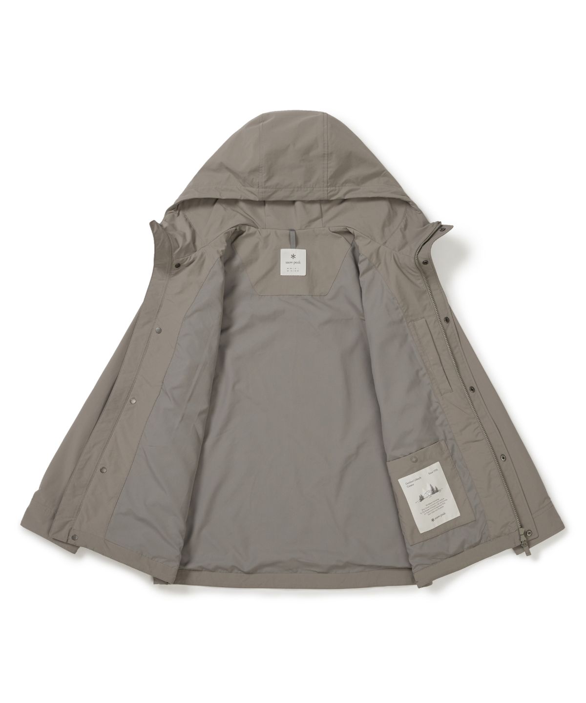 스노우피크 어패럴(SNOWPEAK APPAREL) 클랜드 자켓 (S26SMDJK12) Vintage Gray